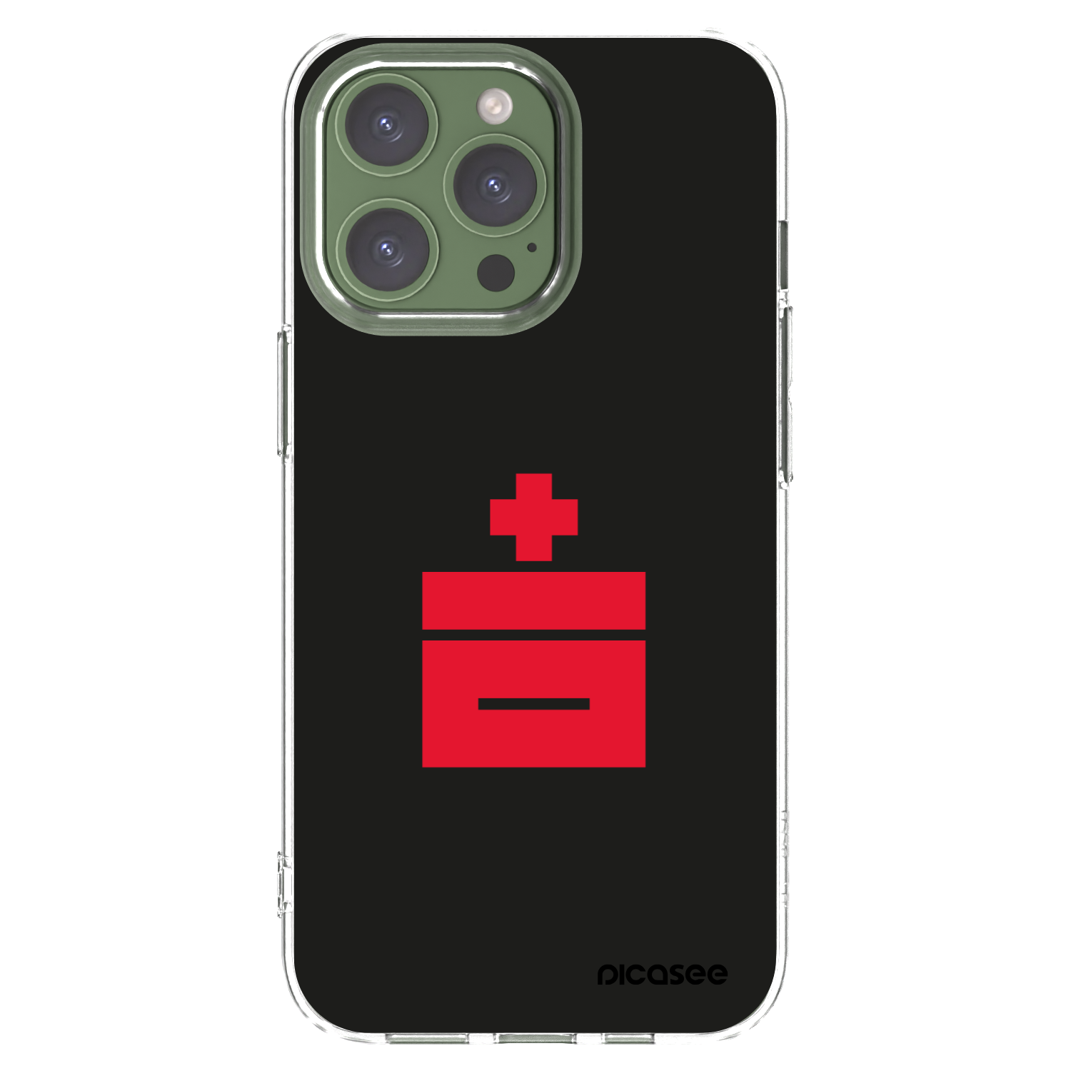 Picasee silikonski prozorni ovitek za Apple iPhone 13 Pro - Le Plastenciaga