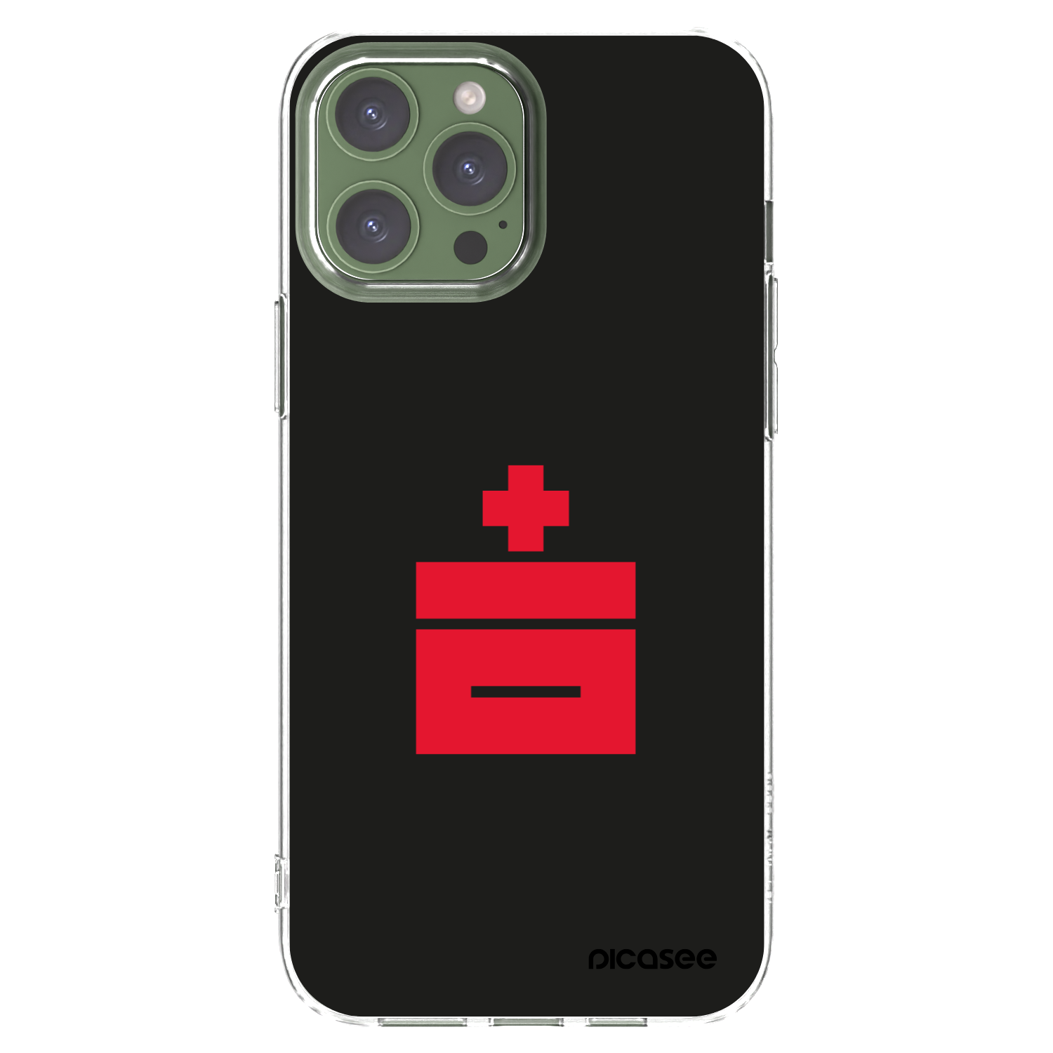 Picasee silikonski prozorni ovitek za Apple iPhone 13 Pro Max - Le Plastenciaga