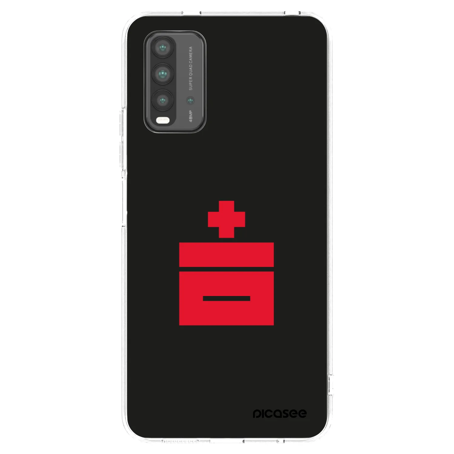 Picasee silikonski prozorni ovitek za Xiaomi Redmi 9T - Le Plastenciaga