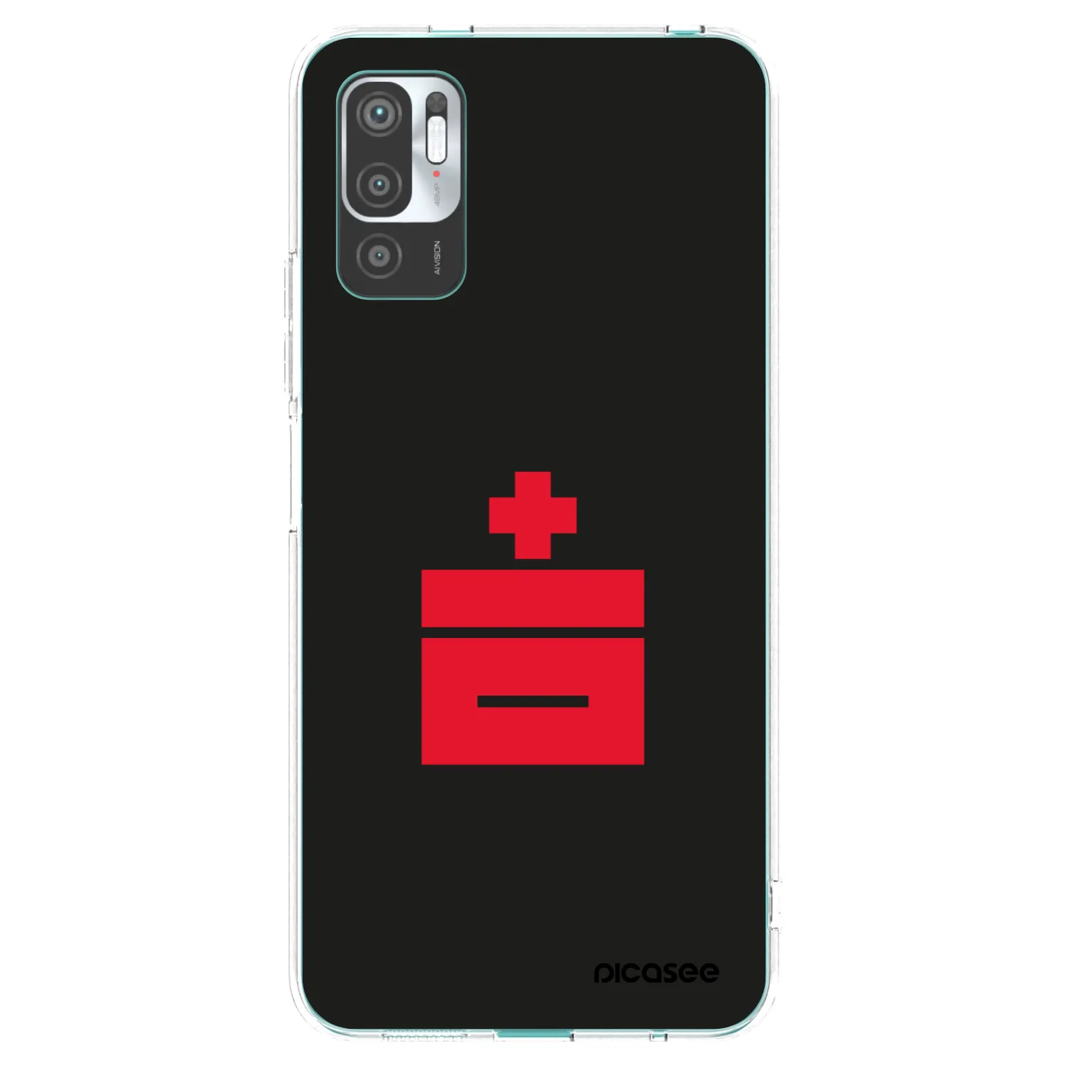 Picasee silikonski prozorni ovitek za Xiaomi Redmi Note 10 5G - Le Plastenciaga