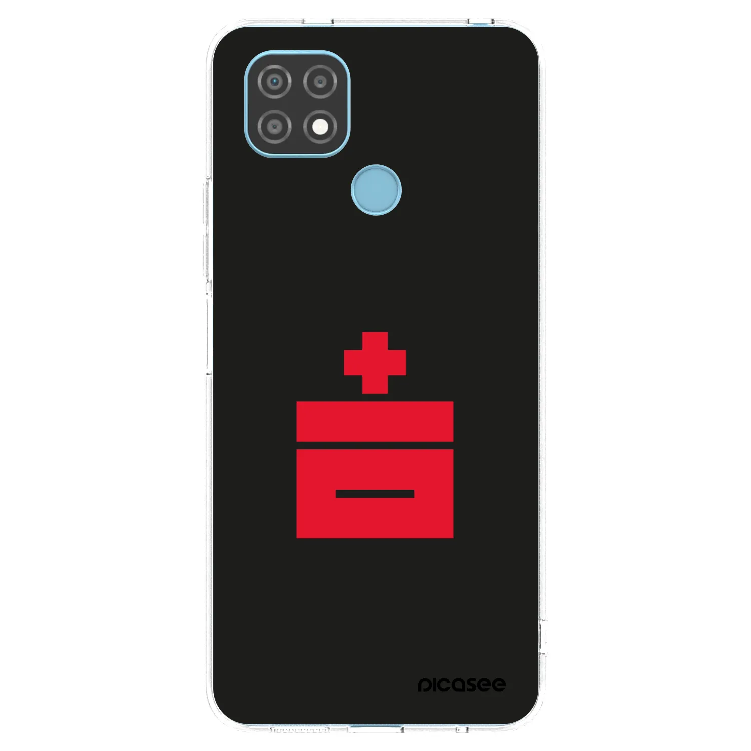 Picasee silikonski prozorni ovitek za Realme C21 - Le Plastenciaga