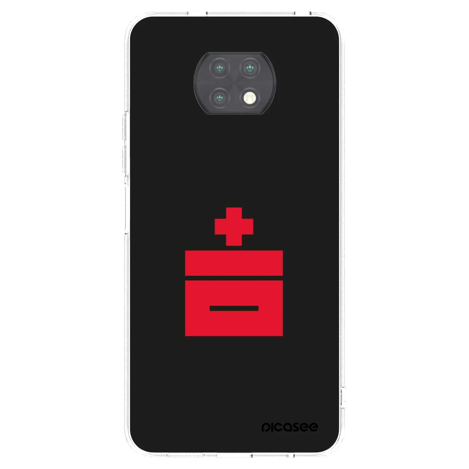 Picasee silikonski prozorni ovitek za Xiaomi Redmi Note 9T - Le Plastenciaga