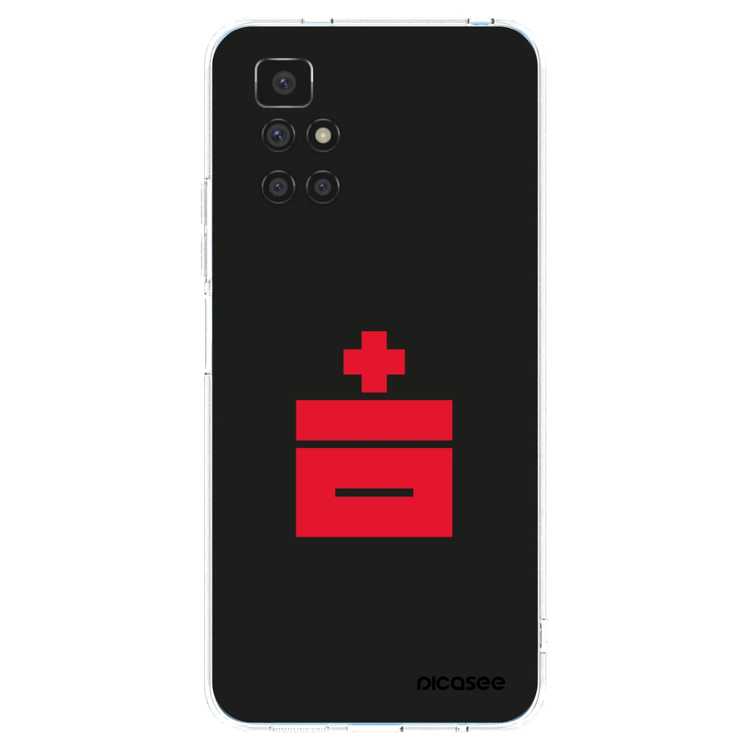 Picasee silikonski prozorni ovitek za Xiaomi Redmi 10 - Le Plastenciaga