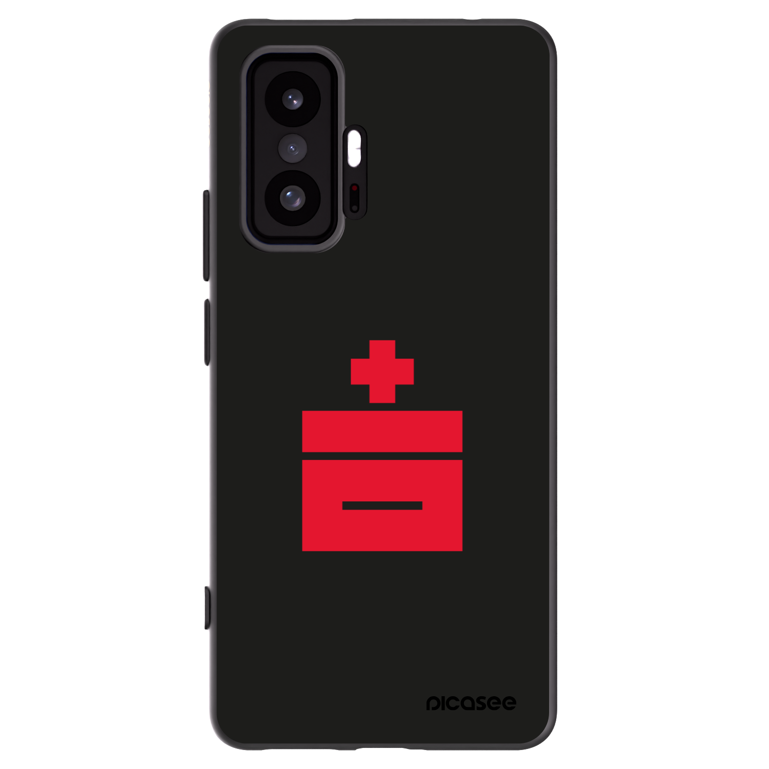 Picasee silikonski črni ovitek za Xiaomi 11T - Le Plastenciaga