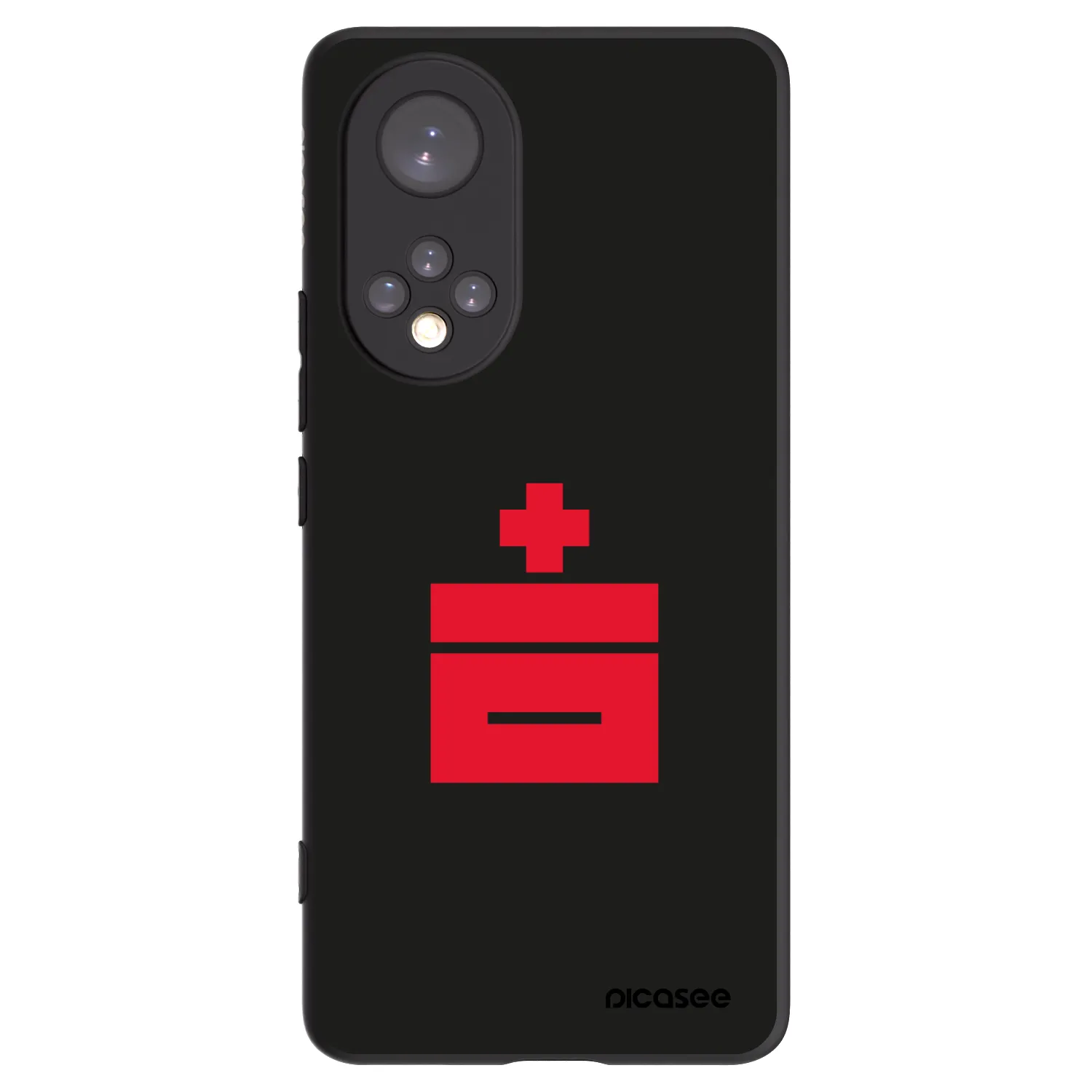 Picasee silikonski črni ovitek za Huawei Nova 9 - Le Plastenciaga