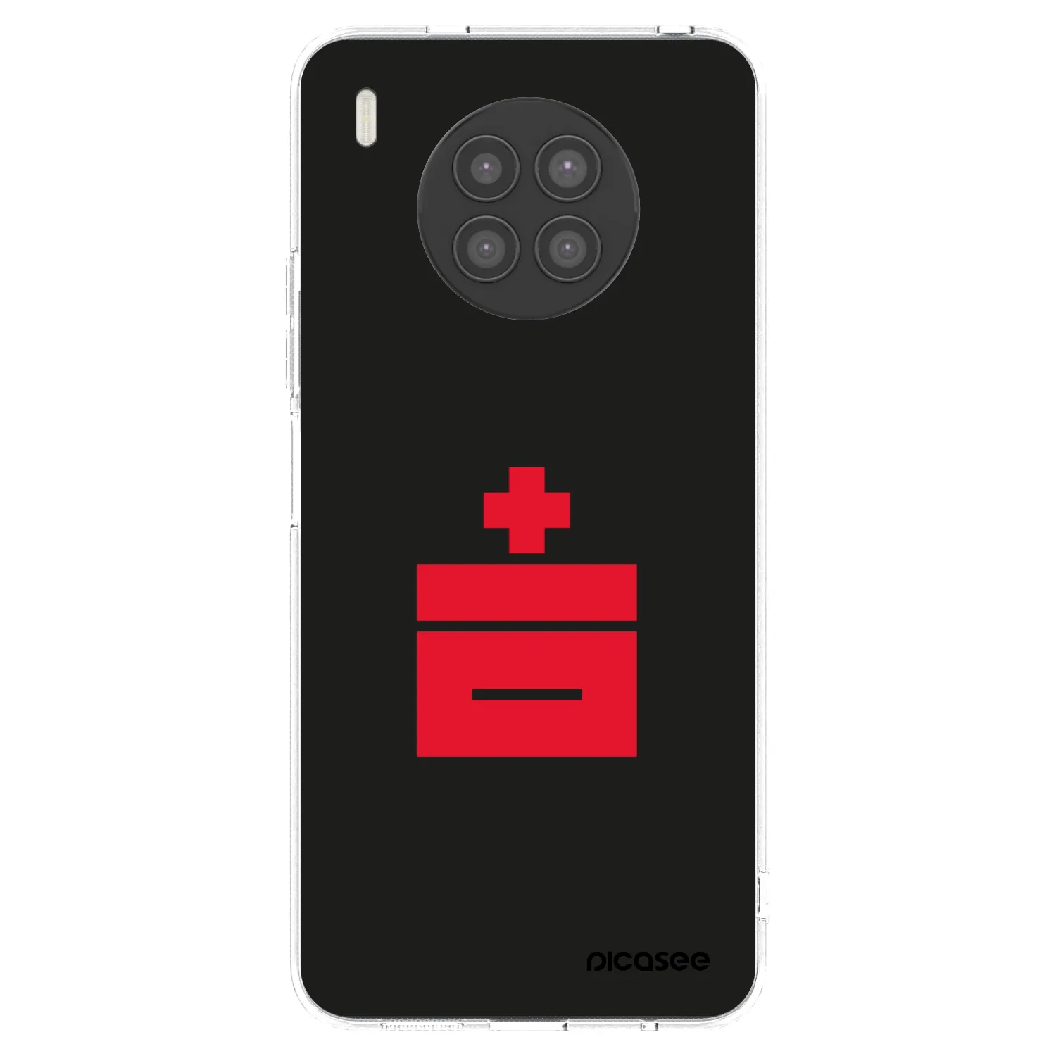 Picasee silikonski prozorni ovitek za Huawei Nova 8i - Le Plastenciaga