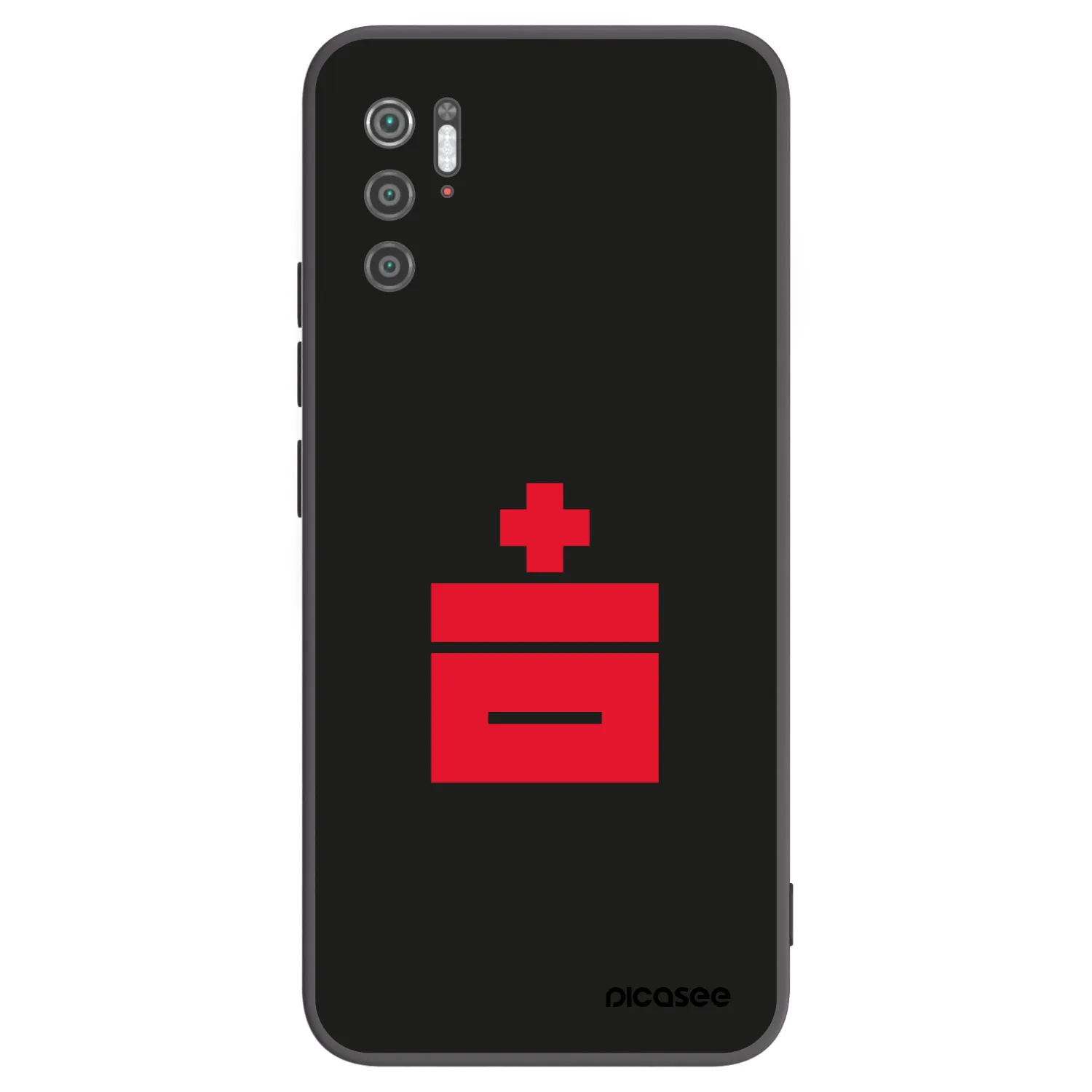 Picasee silikonski črni ovitek za Xiaomi Poco M3 Pro 5G - Le Plastenciaga