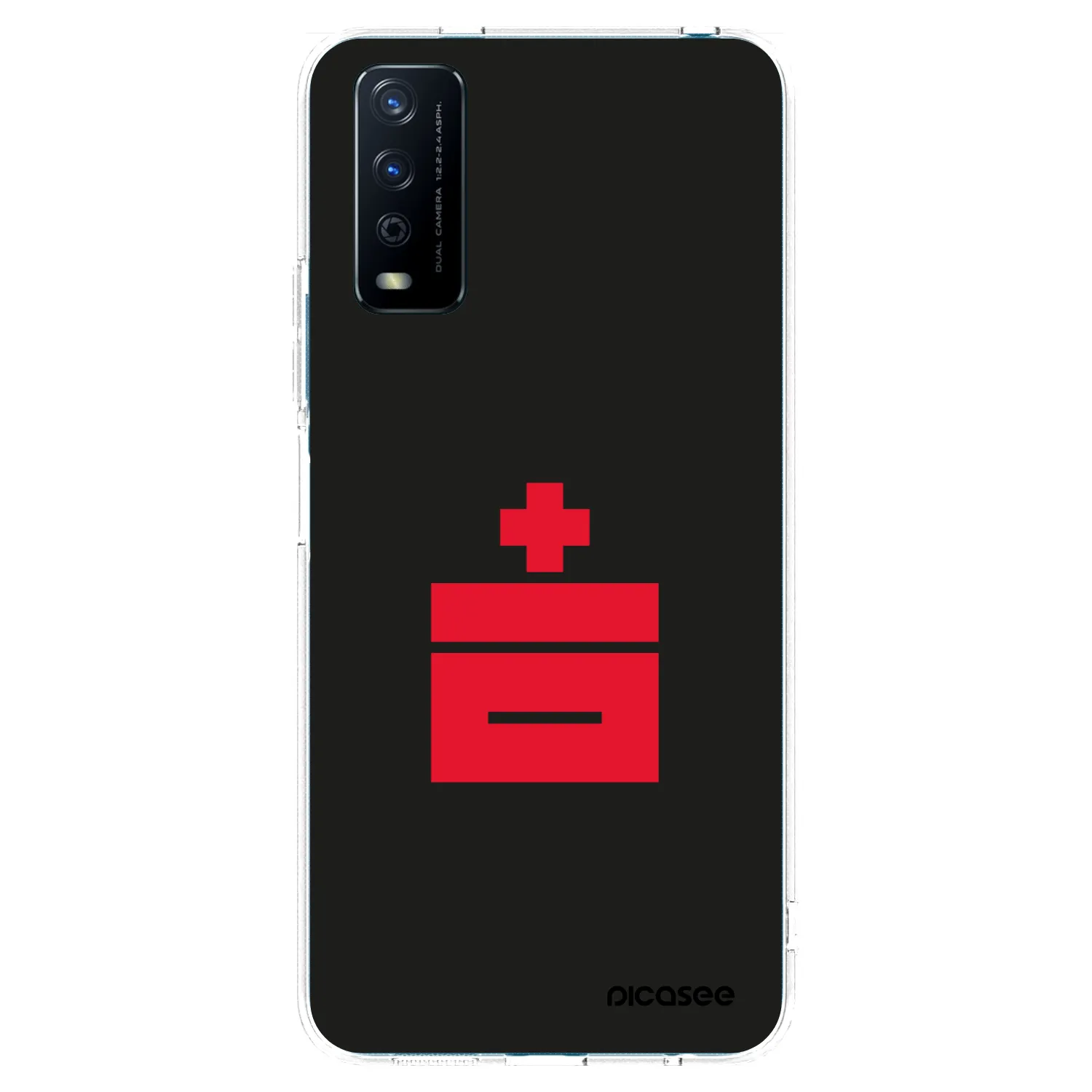 Picasee silikonski prozorni ovitek za Vivo Y11s - Le Plastenciaga