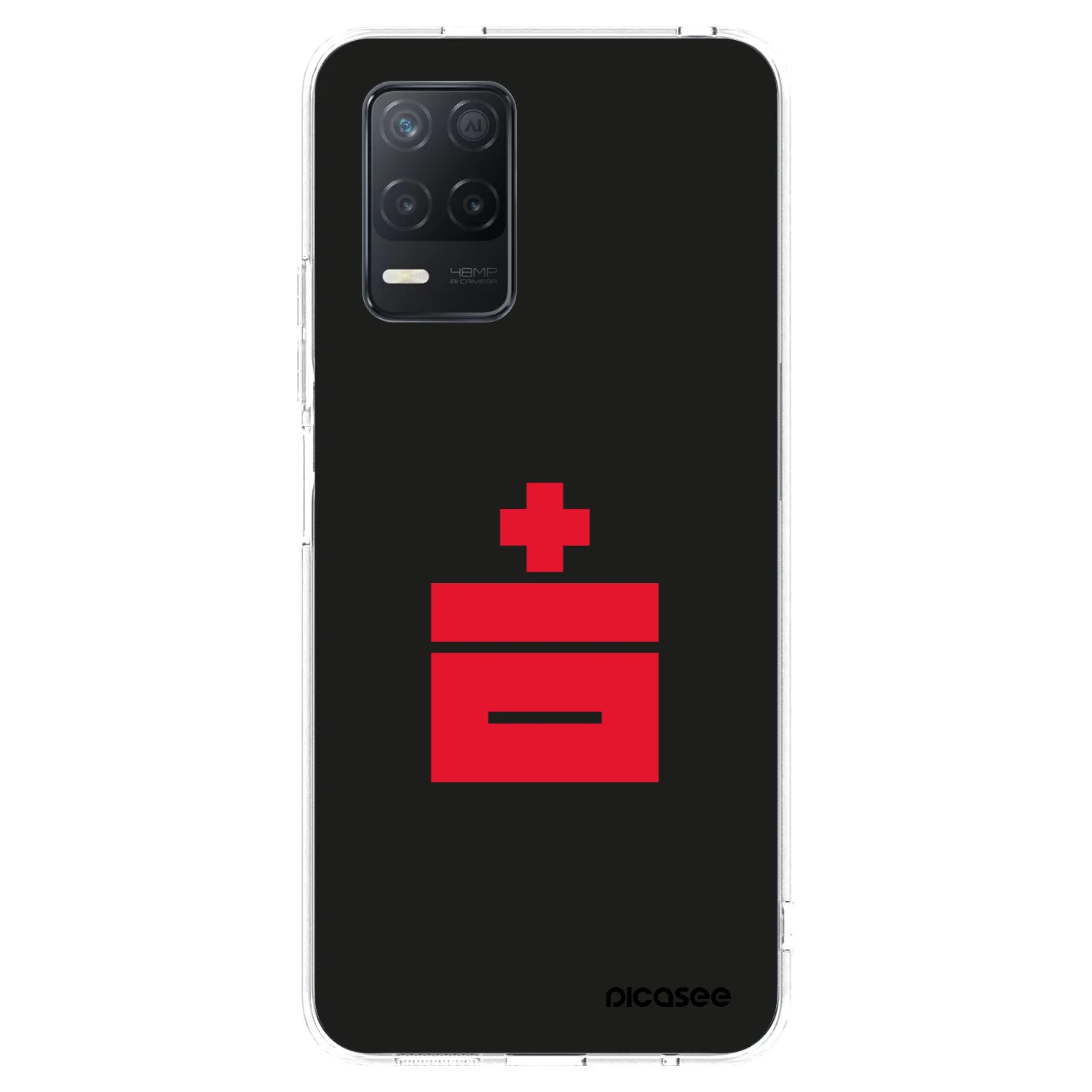 Picasee silikonski prozorni ovitek za Realme 8 5G - Le Plastenciaga