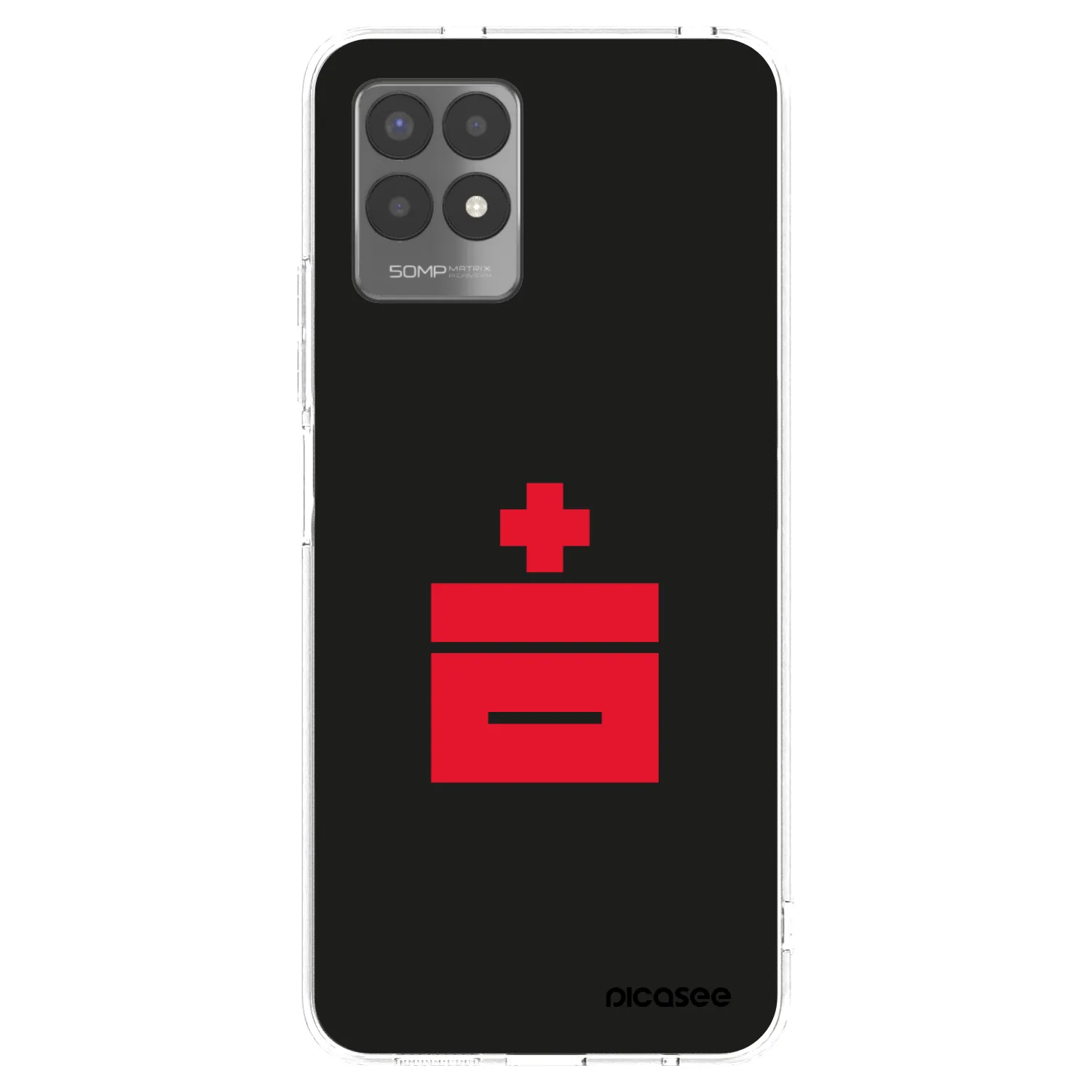 Picasee silikonski prozorni ovitek za Realme 8i - Le Plastenciaga