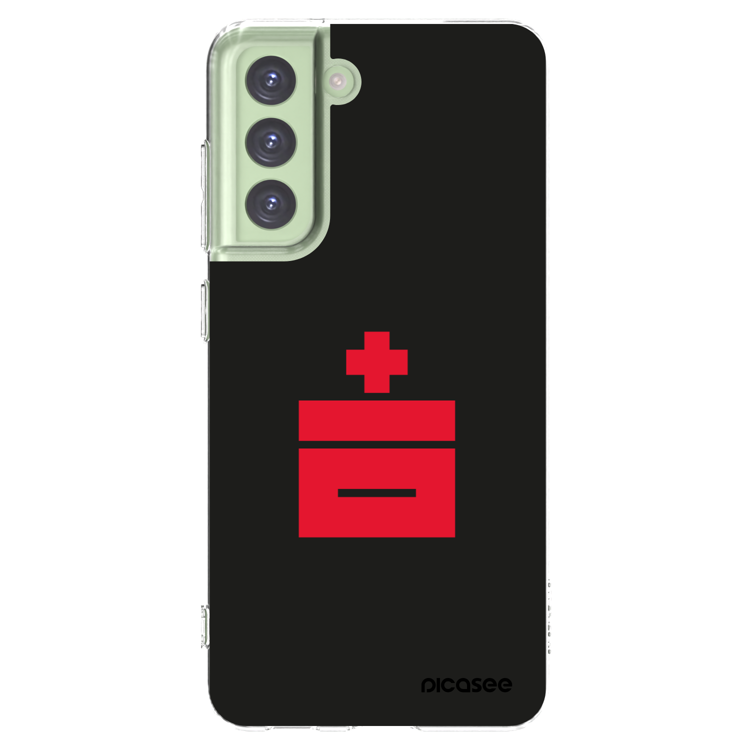 Picasee silikonski prozorni ovitek za Samsung Galaxy S21 FE 5G - Le Plastenciaga