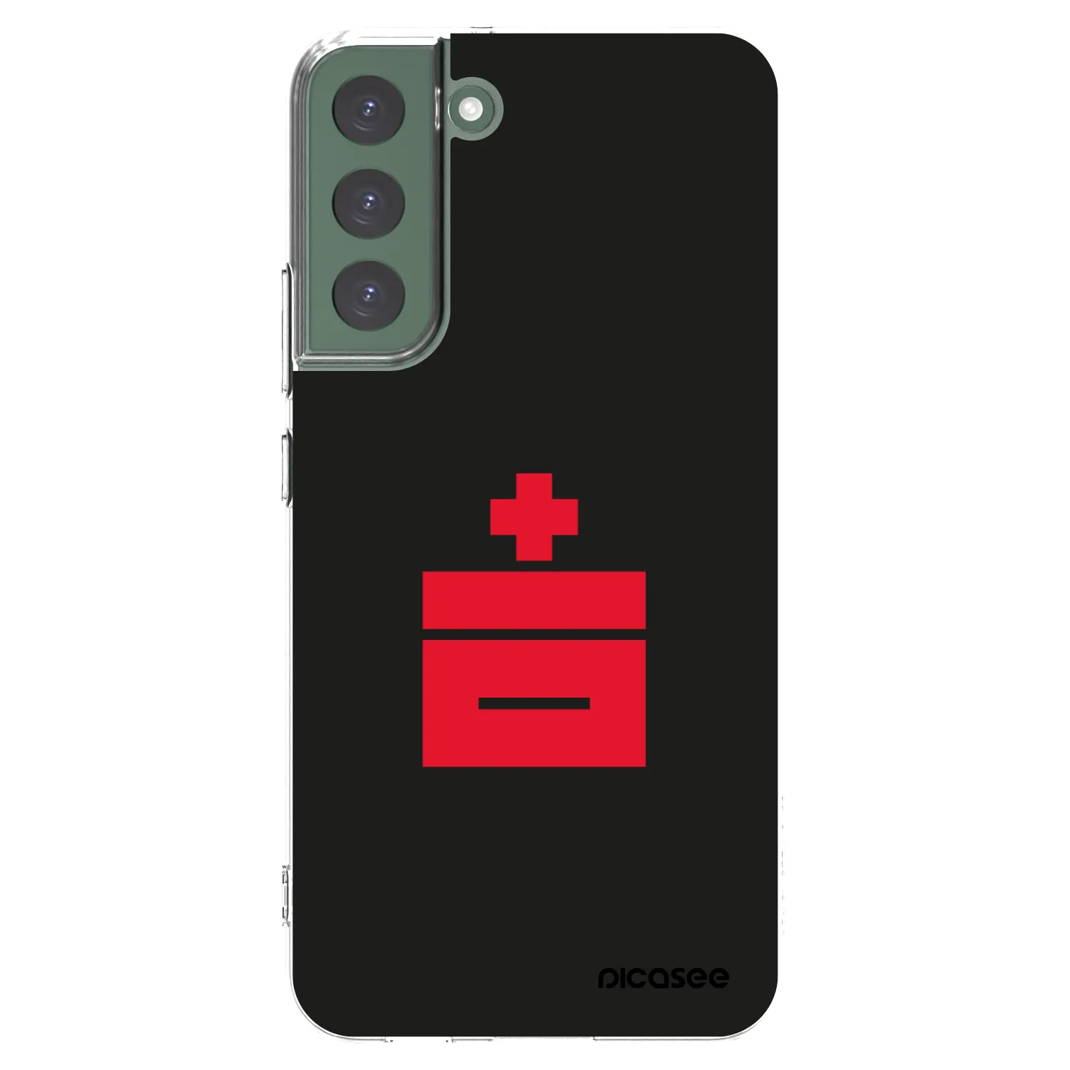 Picasee silikonski prozorni ovitek za Samsung Galaxy S22+ 5G - Le Plastenciaga