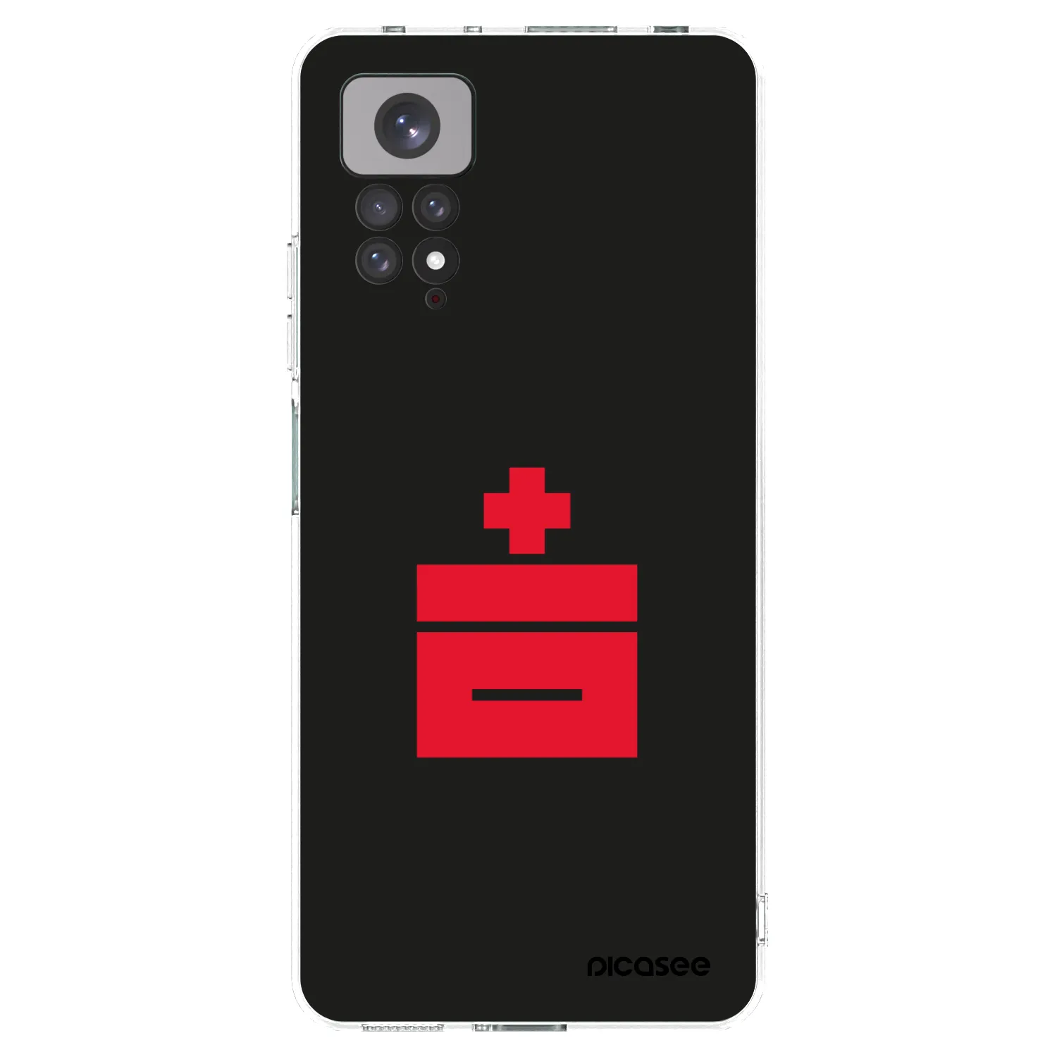 Picasee silikonski prozorni ovitek za Xiaomi Redmi Note 11 - Le Plastenciaga