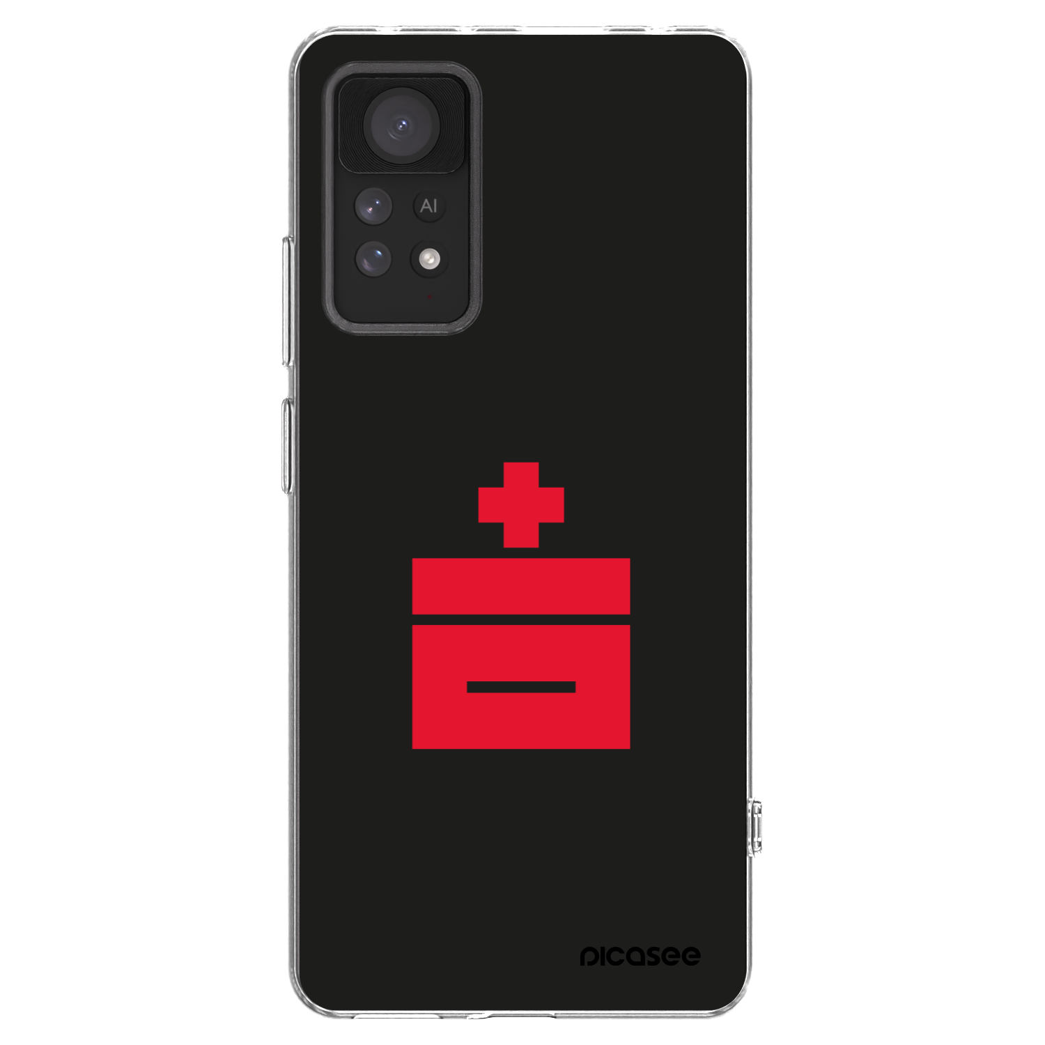 Picasee silikonski prozorni ovitek za Xiaomi Redmi Note 11 Pro - Le Plastenciaga