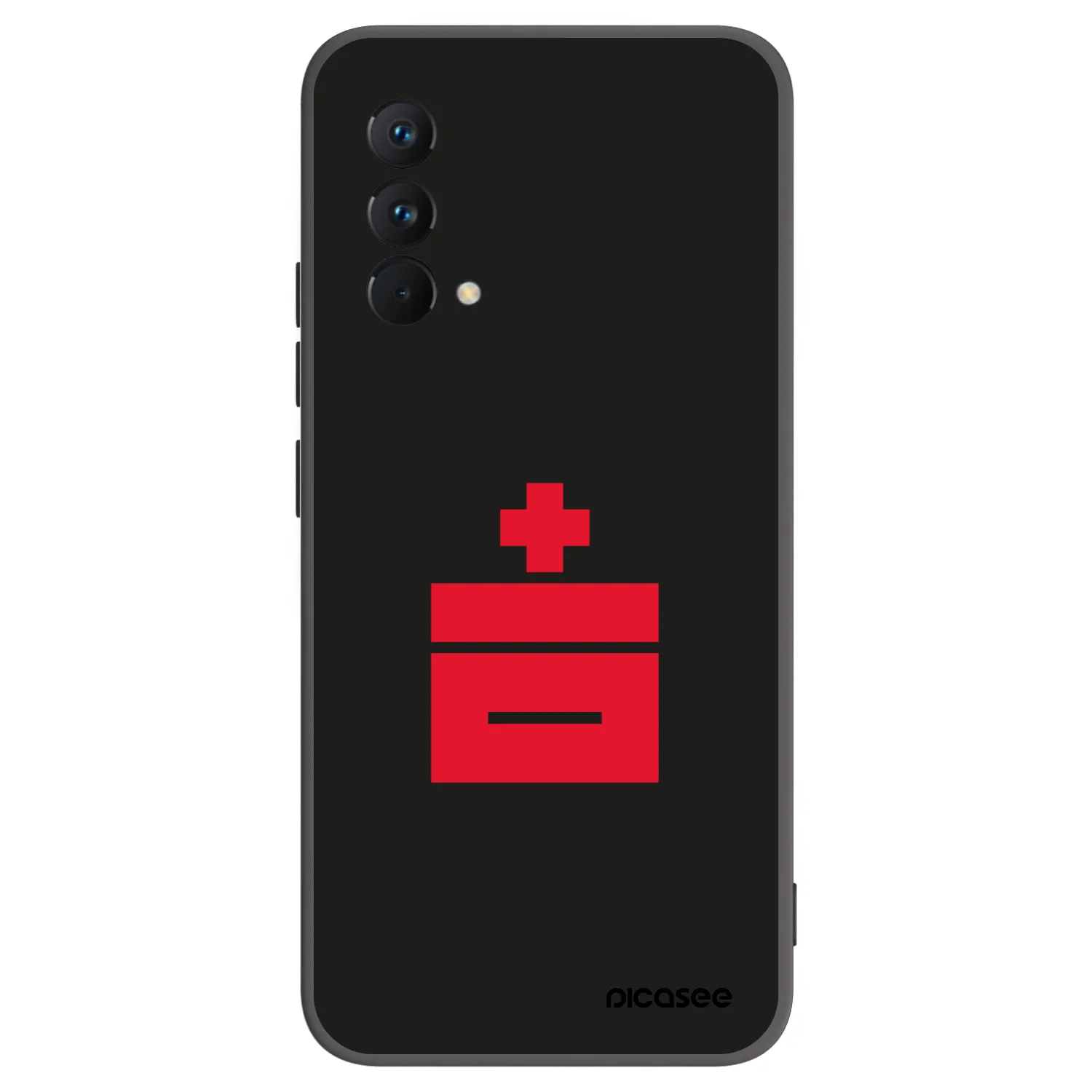 Picasee silikonski črni ovitek za Realme GT Master Edition 5G - Le Plastenciaga