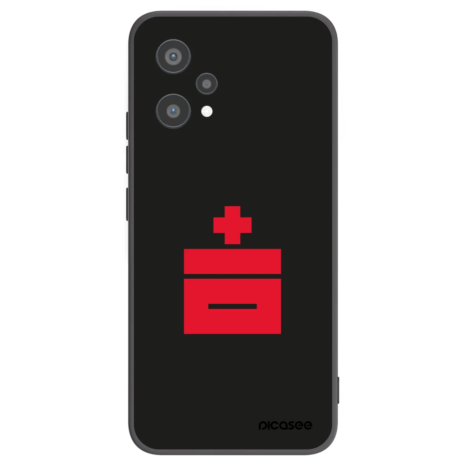 Picasee silikonski črni ovitek za Realme 9 Pro 5G - Le Plastenciaga