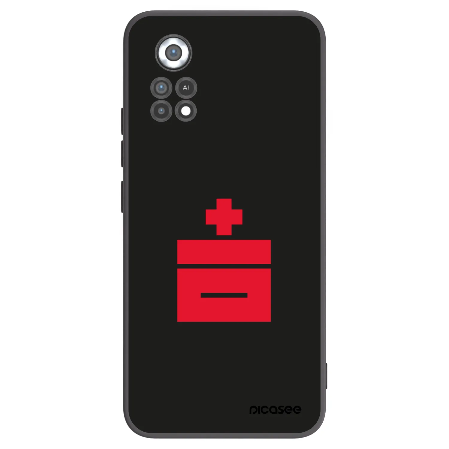 Picasee silikonski črni ovitek za Xiaomi Poco X4 Pro 5G - Le Plastenciaga