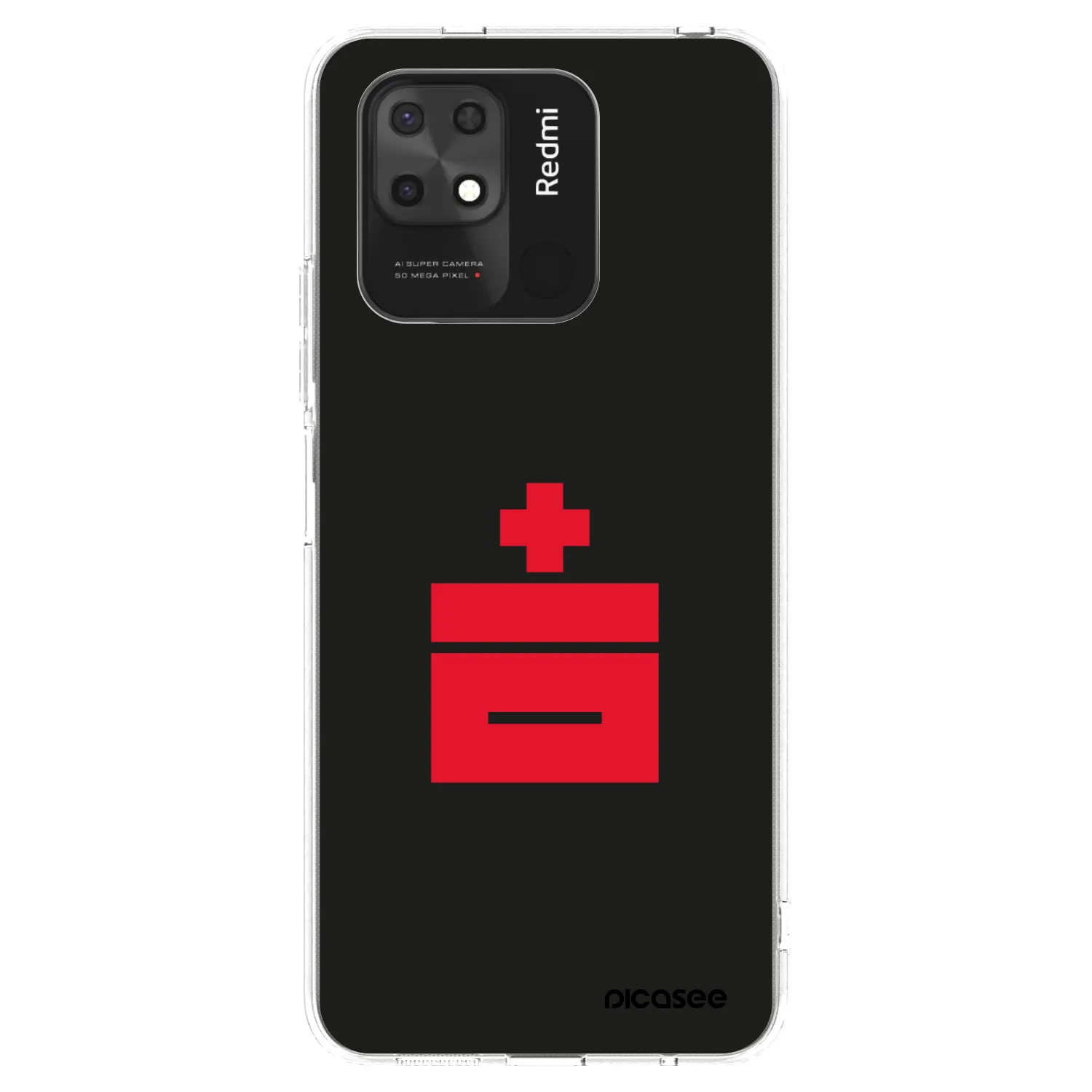 Picasee silikonski prozorni ovitek za Xiaomi Redmi 10C - Le Plastenciaga