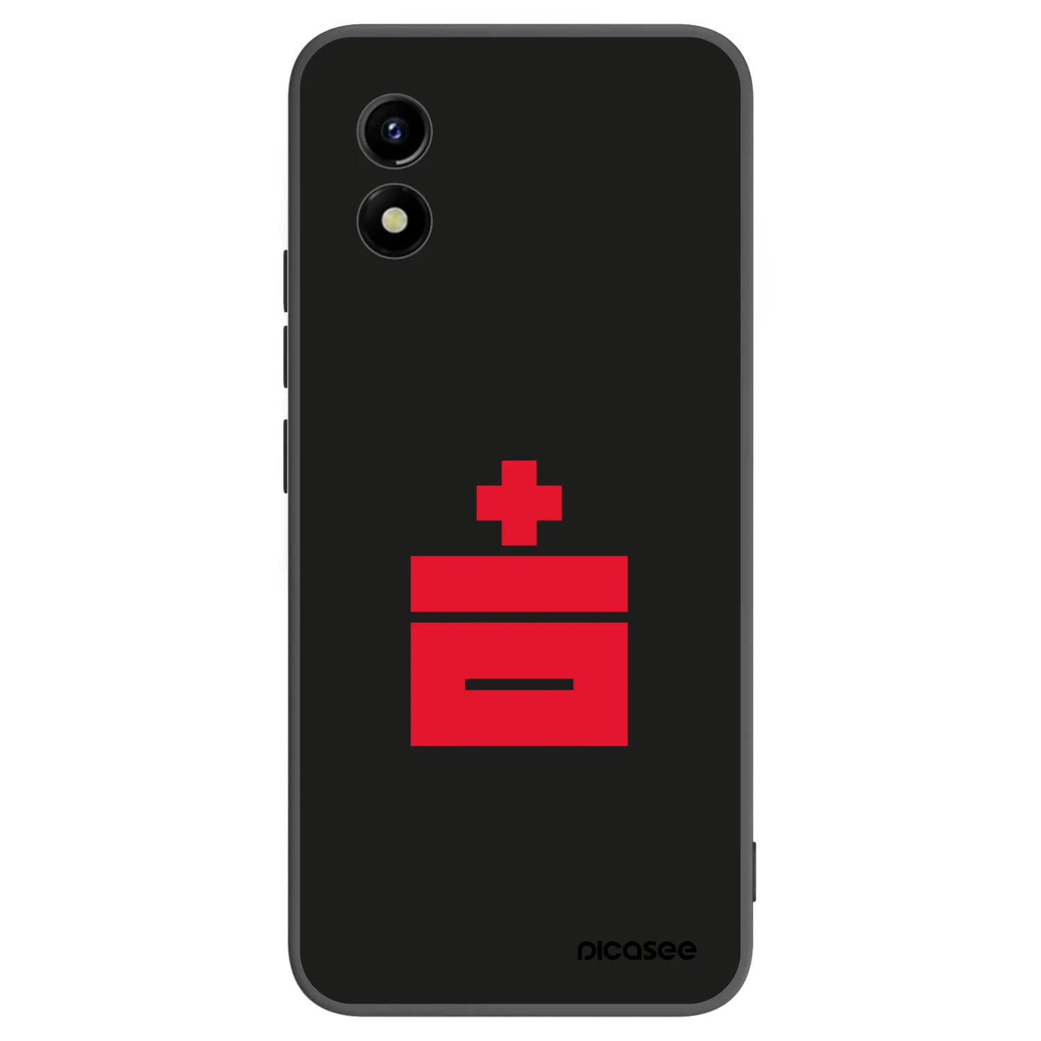 Picasee silikonski črni ovitek za Vivo Y01 - Le Plastenciaga