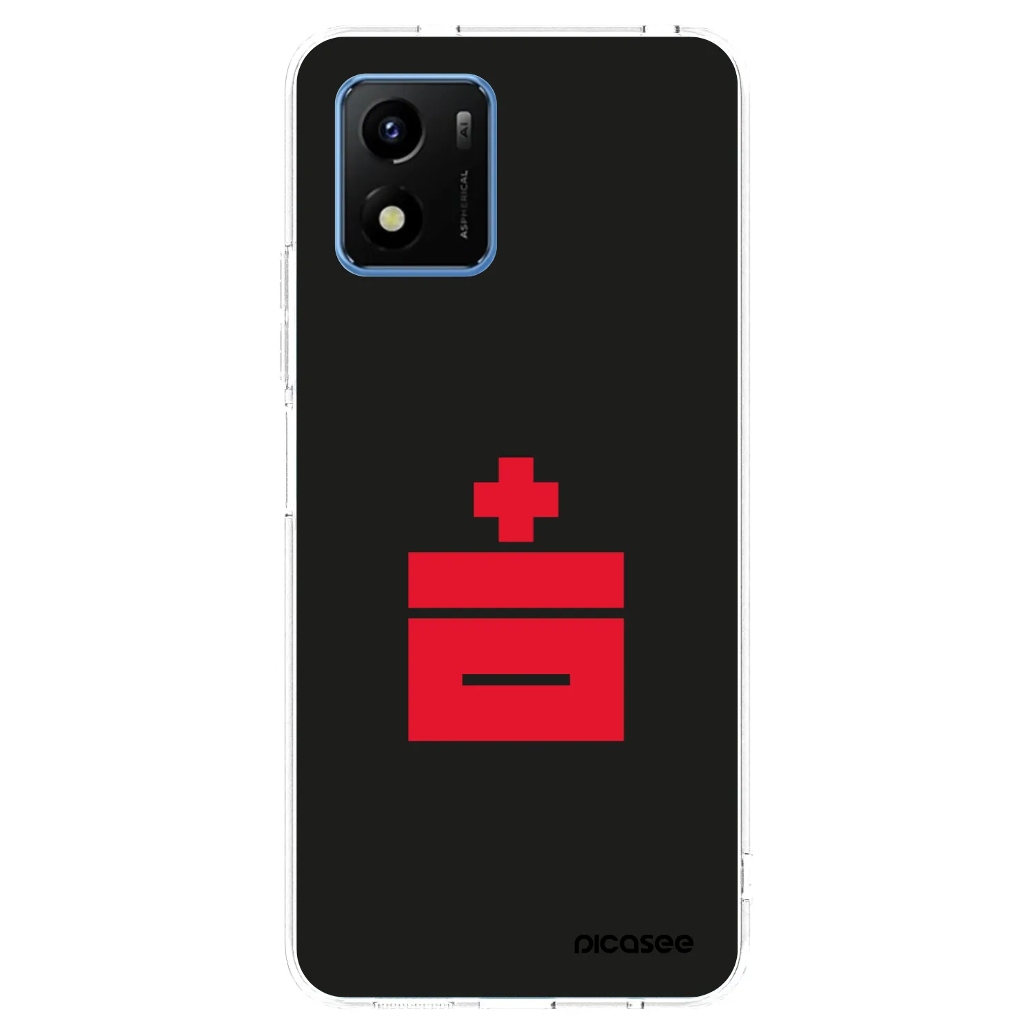 Picasee silikonski prozorni ovitek za Vivo Y01 - Le Plastenciaga