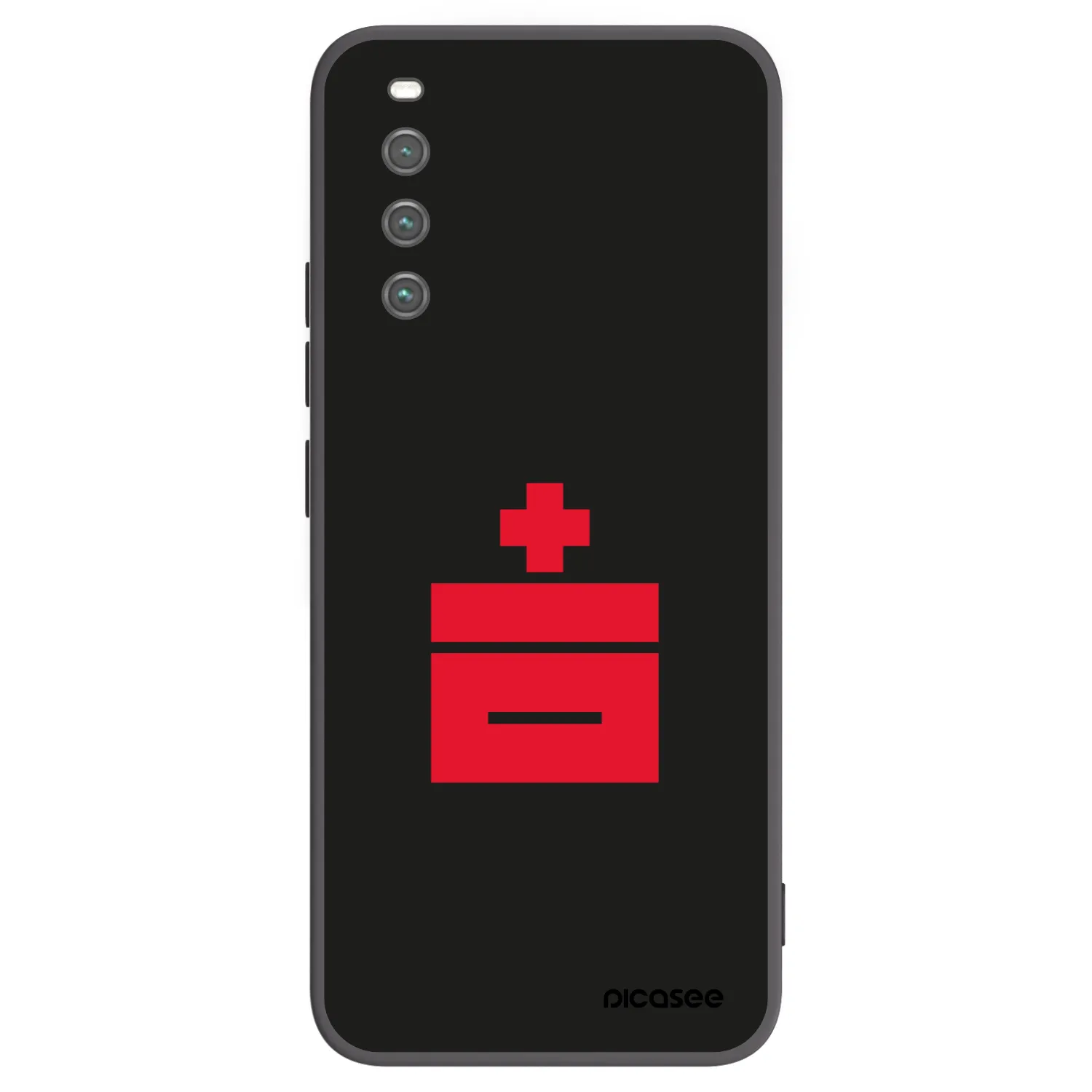 Picasee silikonski črni ovitek za Sony Xperia 10 IV 5G - Le Plastenciaga