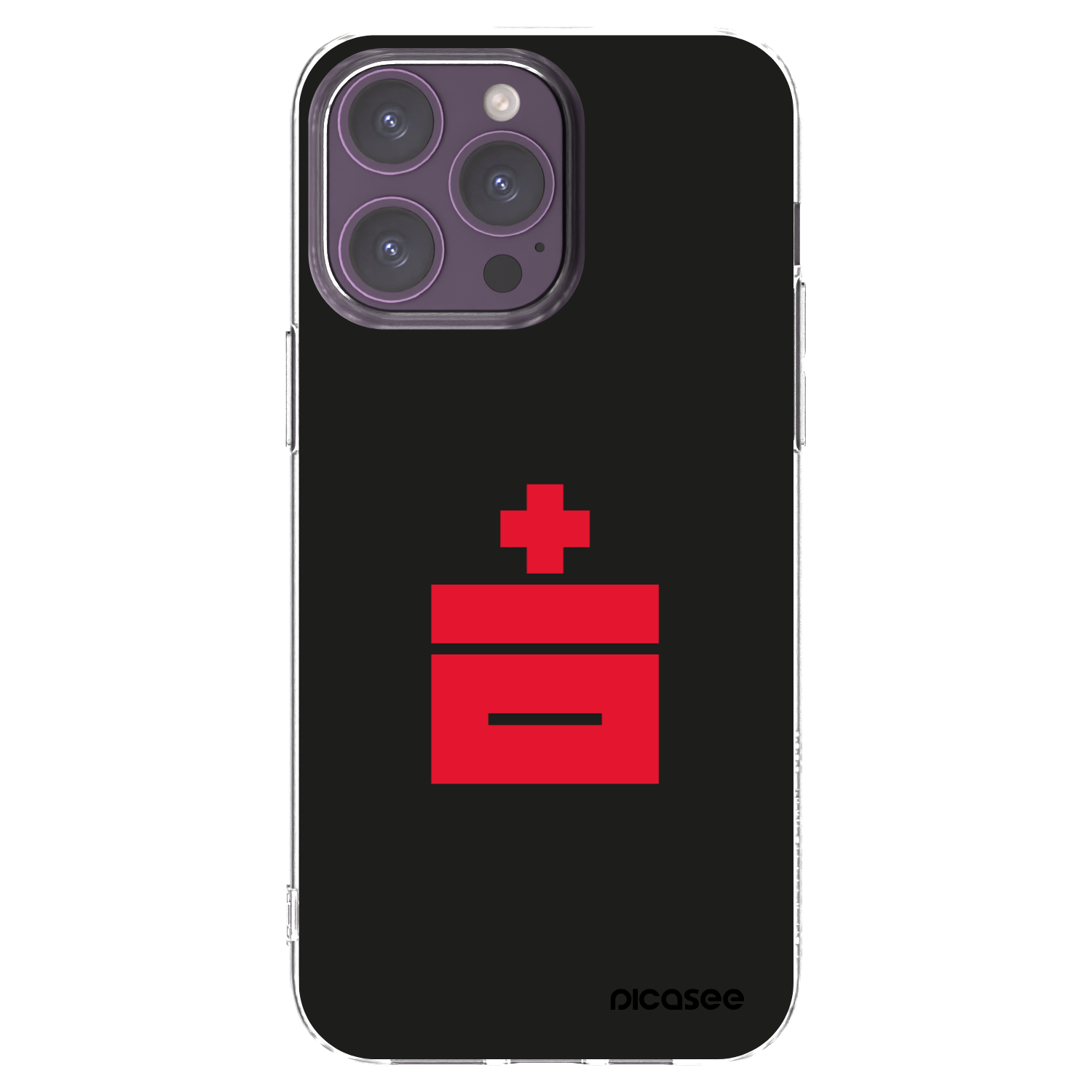 Picasee silikonski prozorni ovitek za Apple iPhone 14 Pro Max - Le Plastenciaga