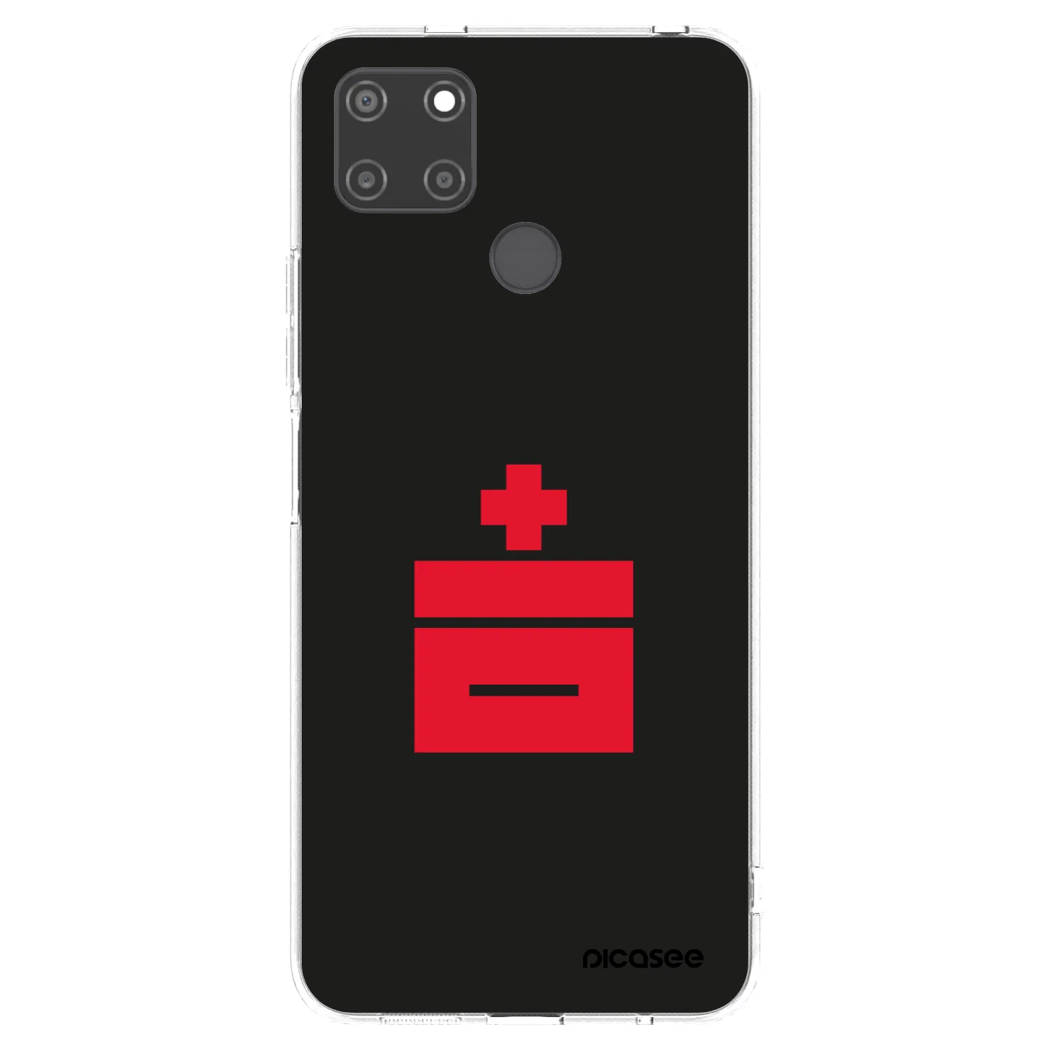 Picasee silikonski prozorni ovitek za Realme C21Y - Le Plastenciaga