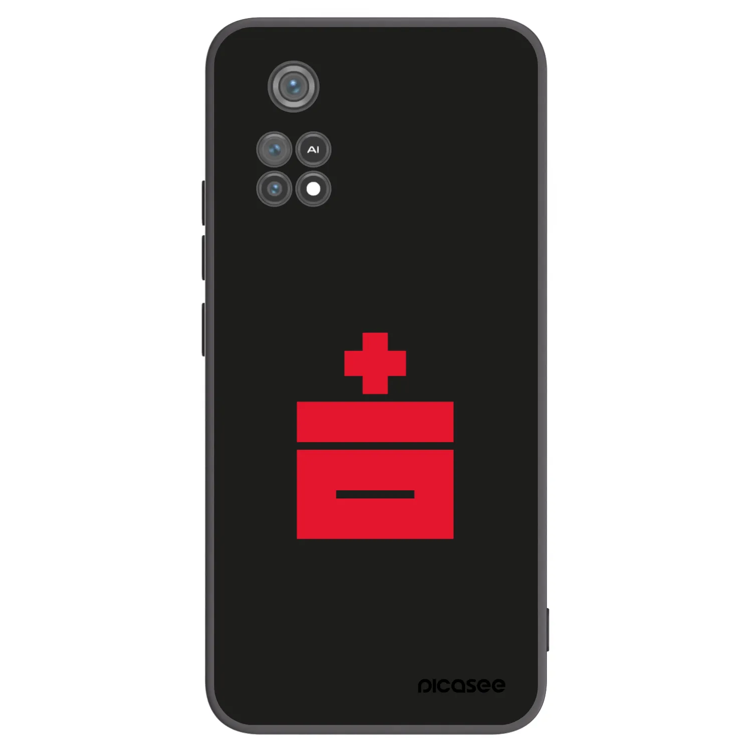 Picasee silikonski črni ovitek za Xiaomi Poco M4 Pro - Le Plastenciaga