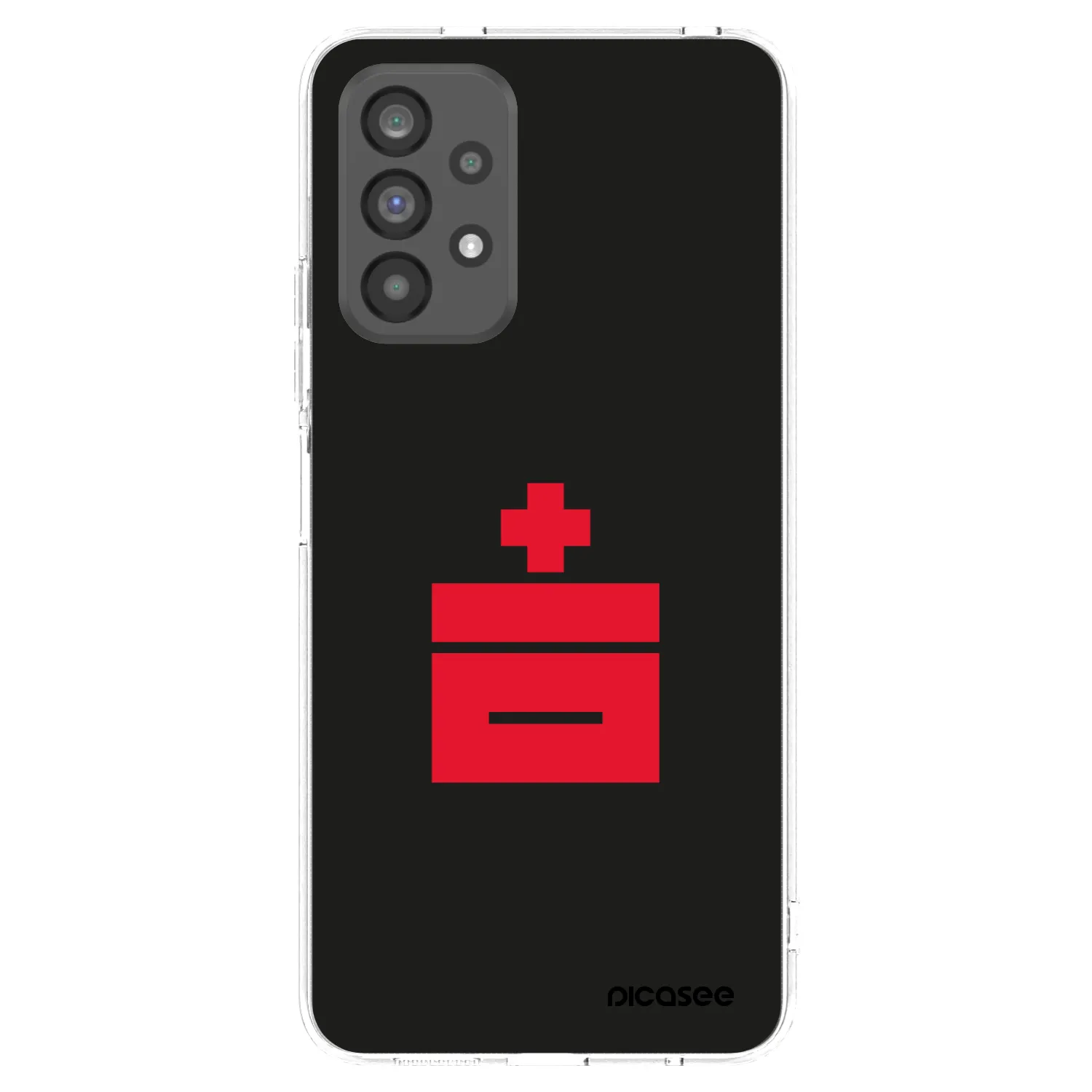 Picasee silikonski prozorni ovitek za Samsung Galaxy A73 5G - Le Plastenciaga