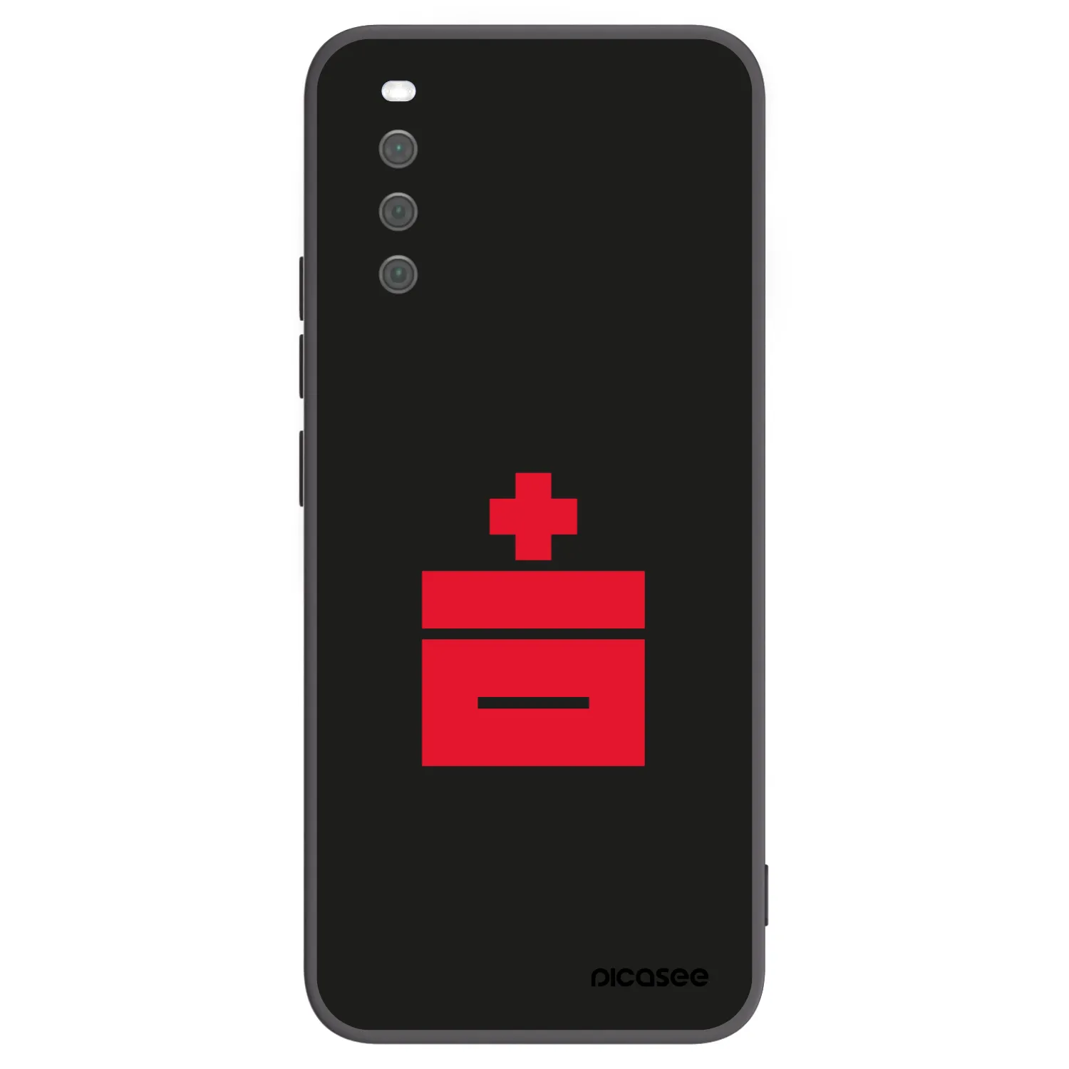 Picasee silikonski črni ovitek za Sony Xperia 10 III - Le Plastenciaga