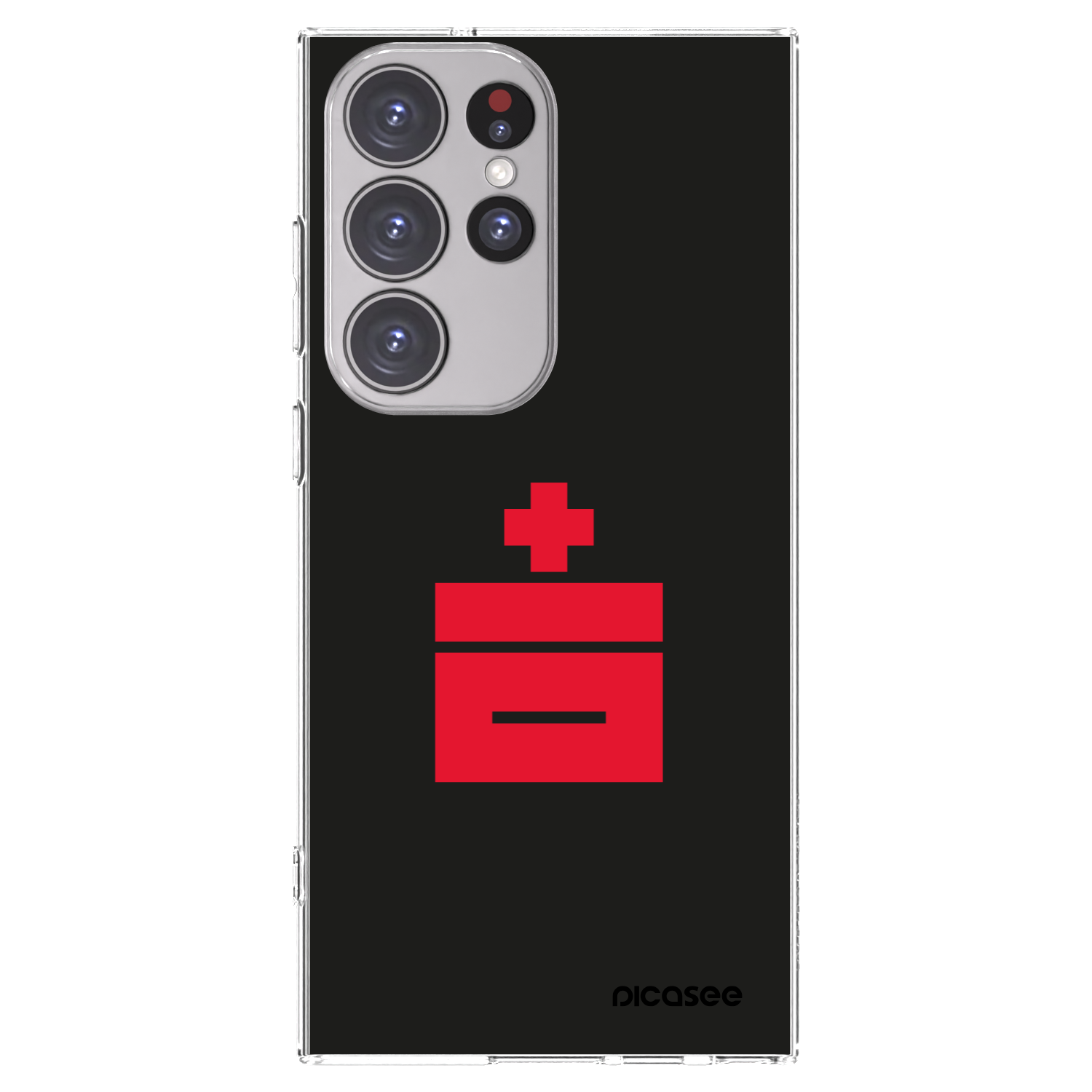 Picasee silikonski prozorni ovitek za Samsung Galaxy S23 Ultra 5G - Le Plastenciaga