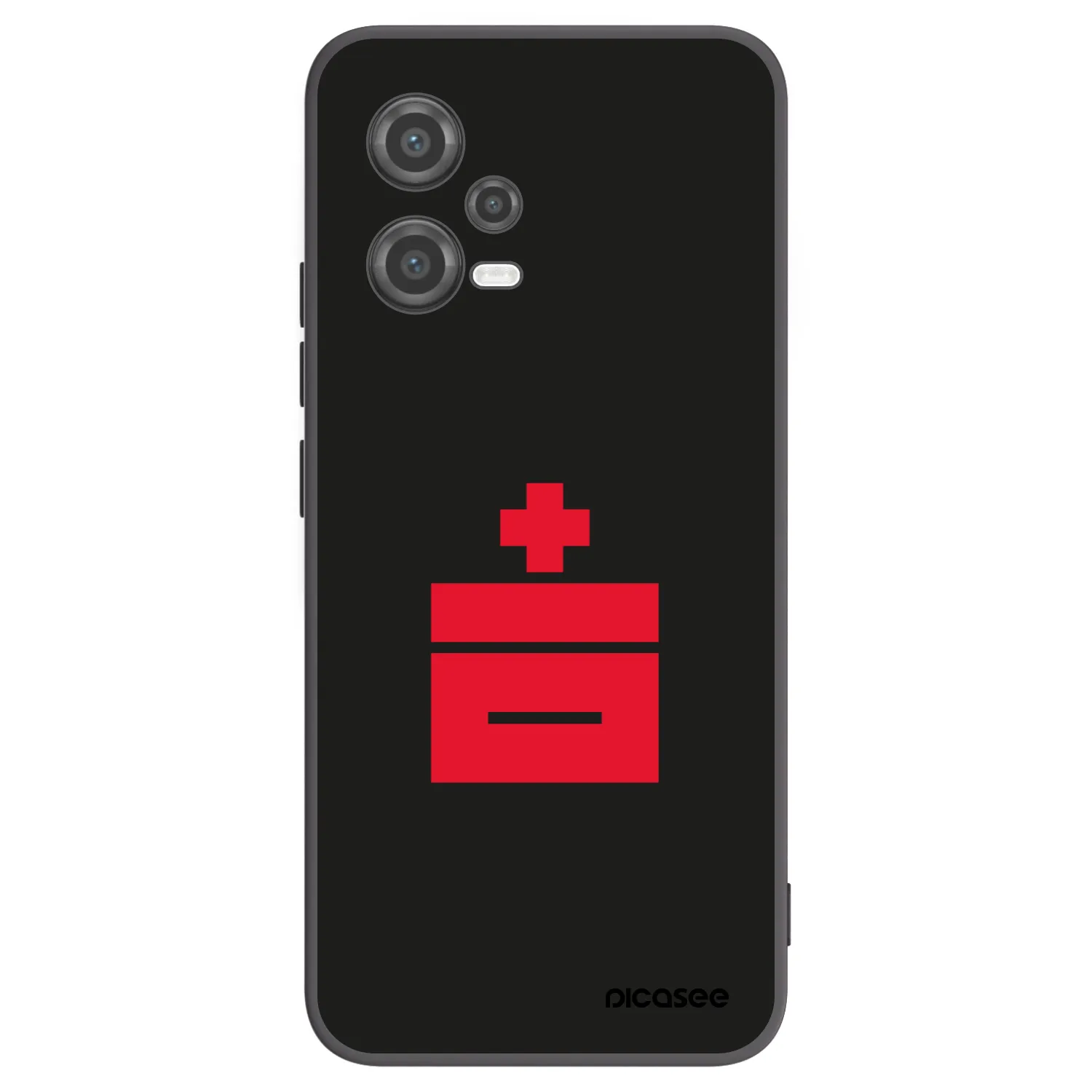 Picasee silikonski črni ovitek za Xiaomi Poco X5 - Le Plastenciaga