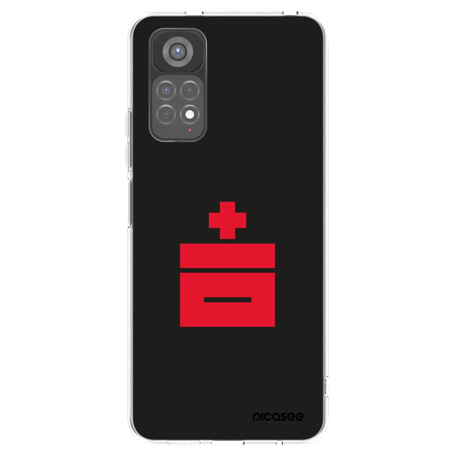 Picasee silikonski prozorni ovitek za Xiaomi Redmi Note 11S 5G - Le Plastenciaga