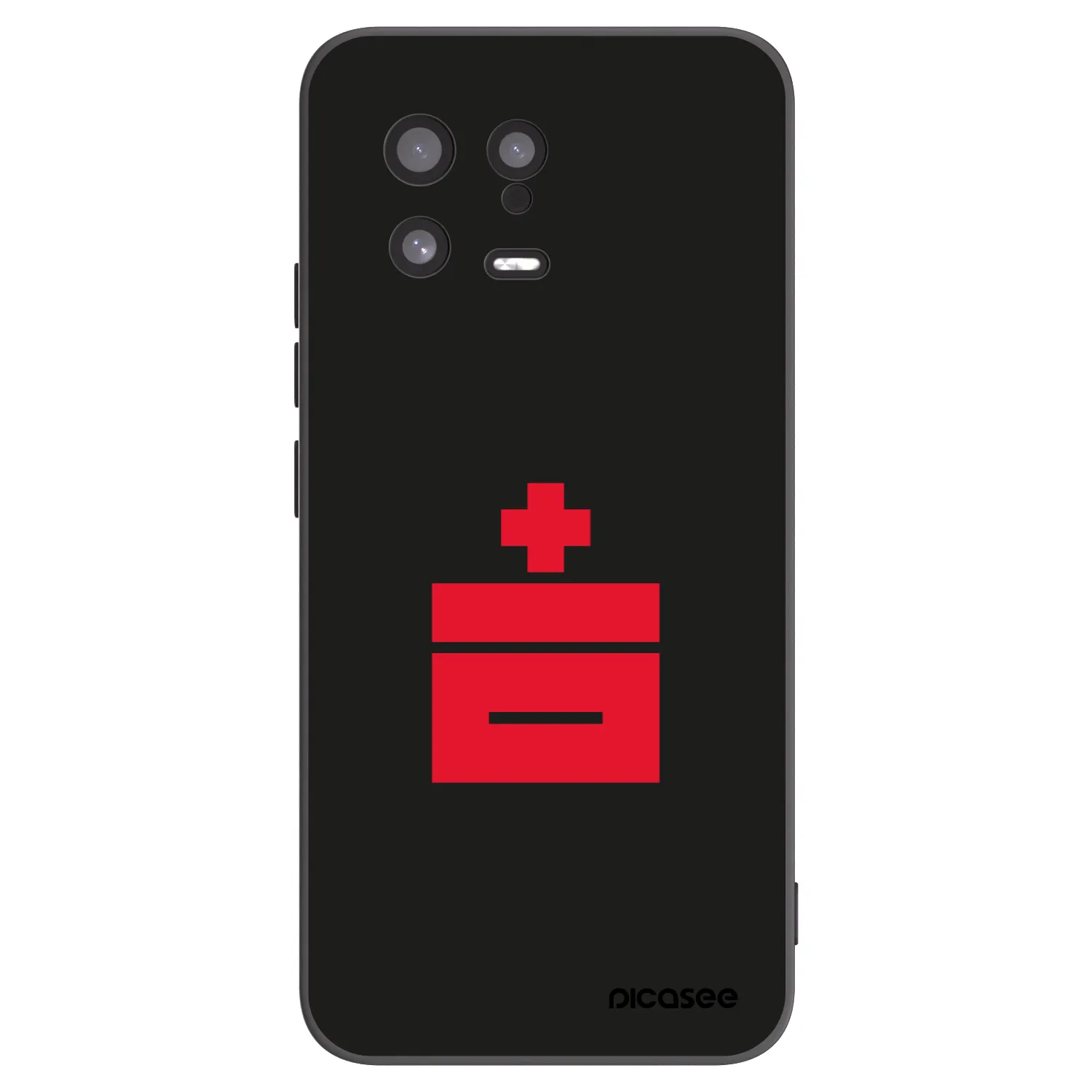 Picasee silikonski črni ovitek za Xiaomi 13 - Le Plastenciaga
