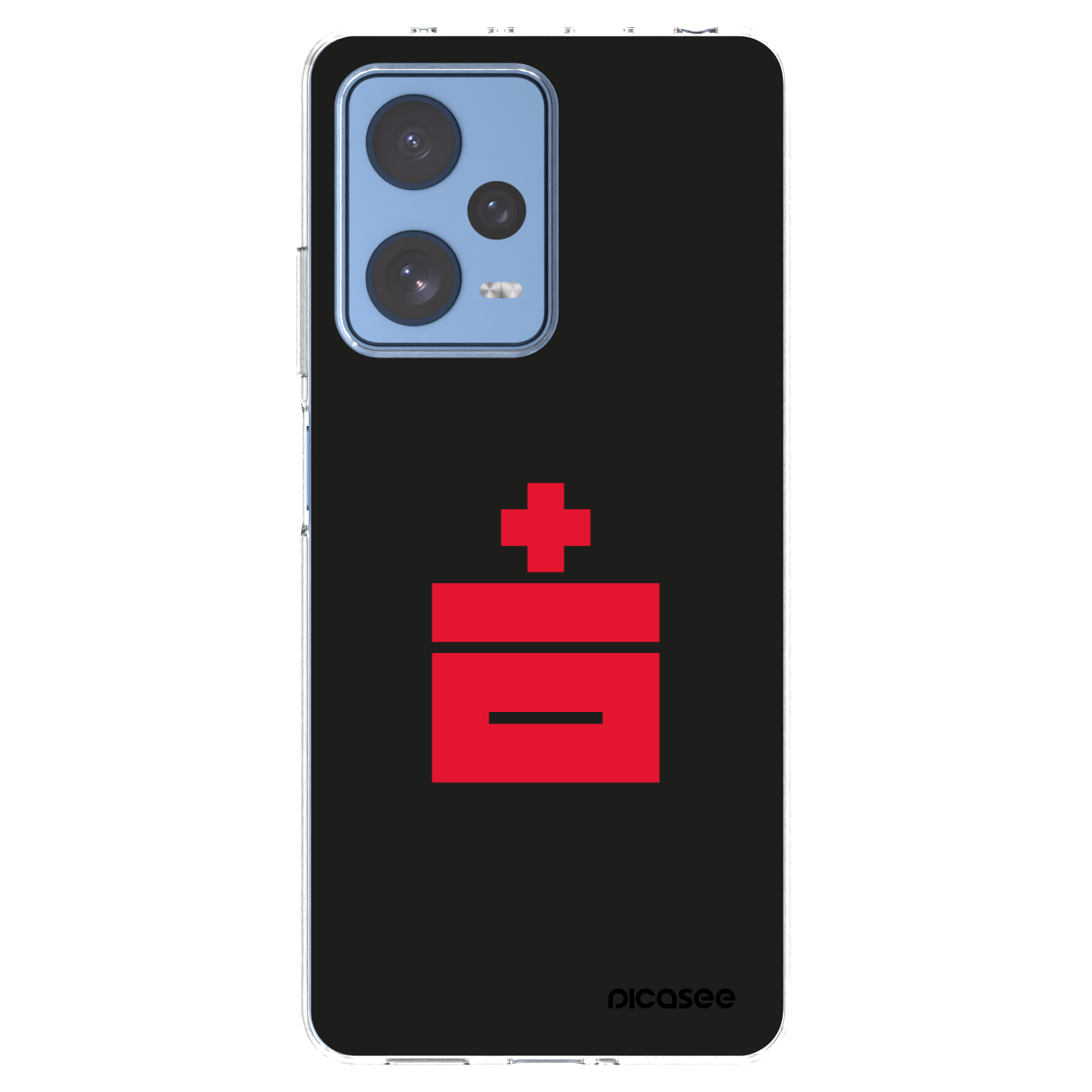 Picasee silikonski prozorni ovitek za Xiaomi Redmi Note 12 Pro 5G - Le Plastenciaga
