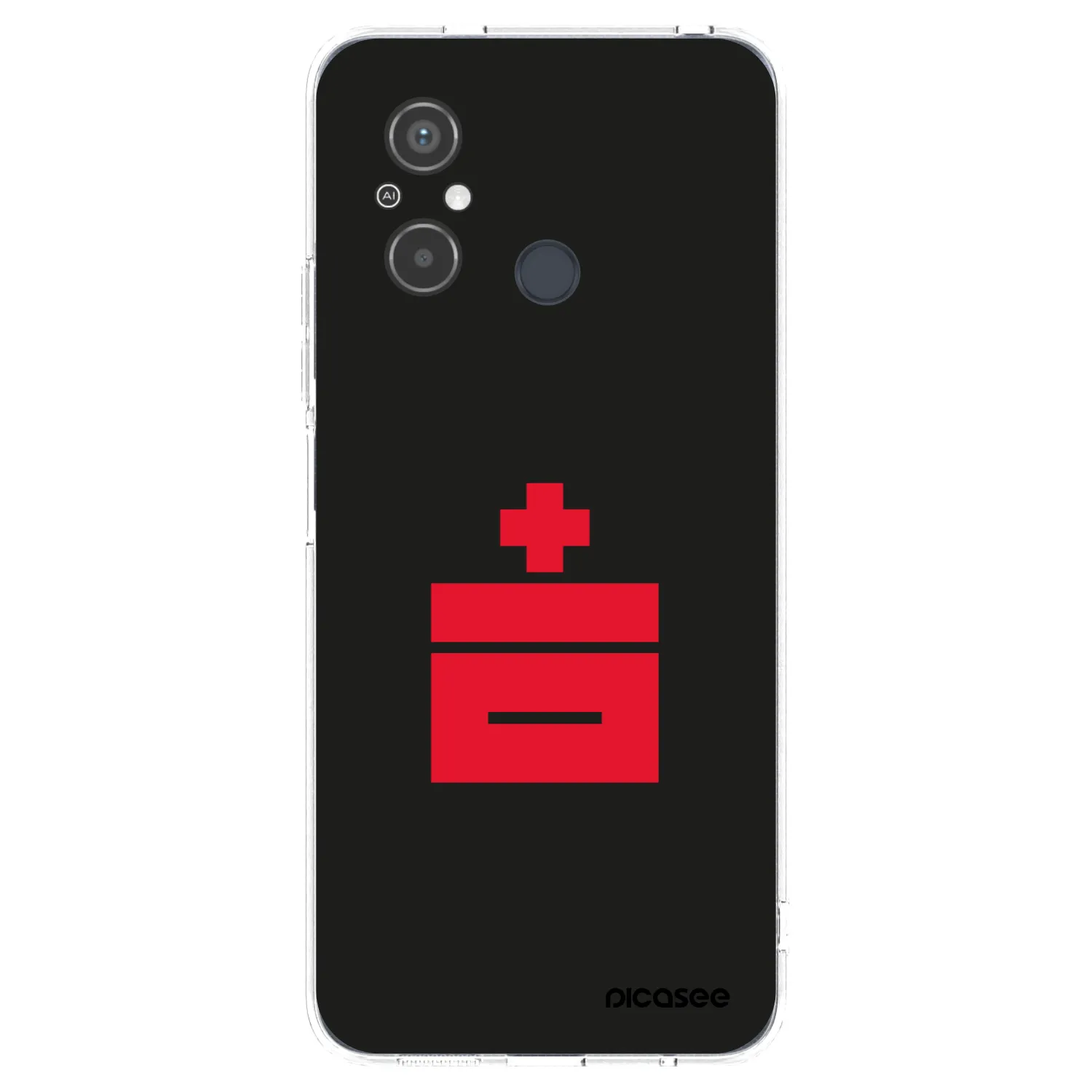 Picasee silikonski prozorni ovitek za Xiaomi Redmi 12C - Le Plastenciaga