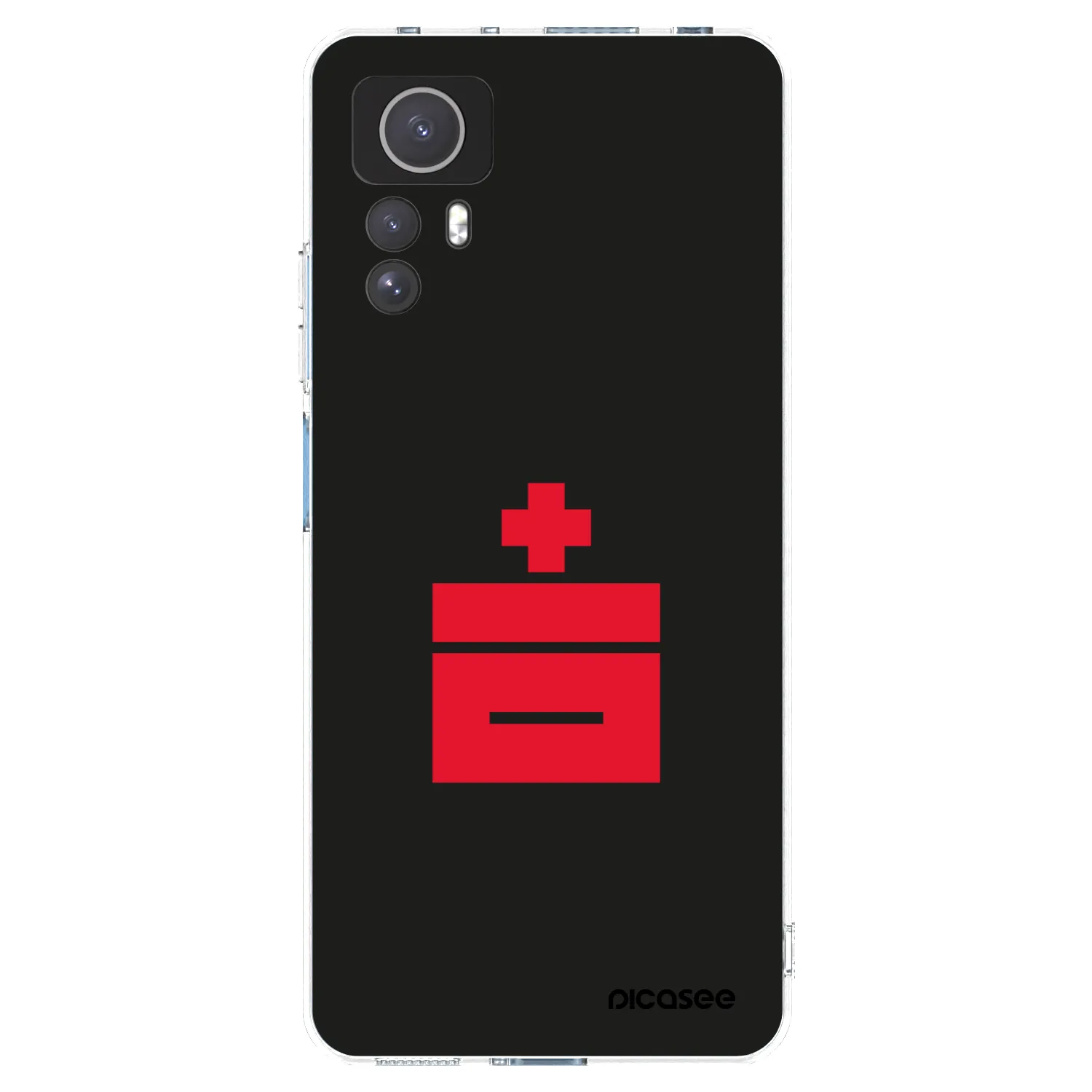 Picasee silikonski prozorni ovitek za Xiaomi Redmi Note 12S - Le Plastenciaga