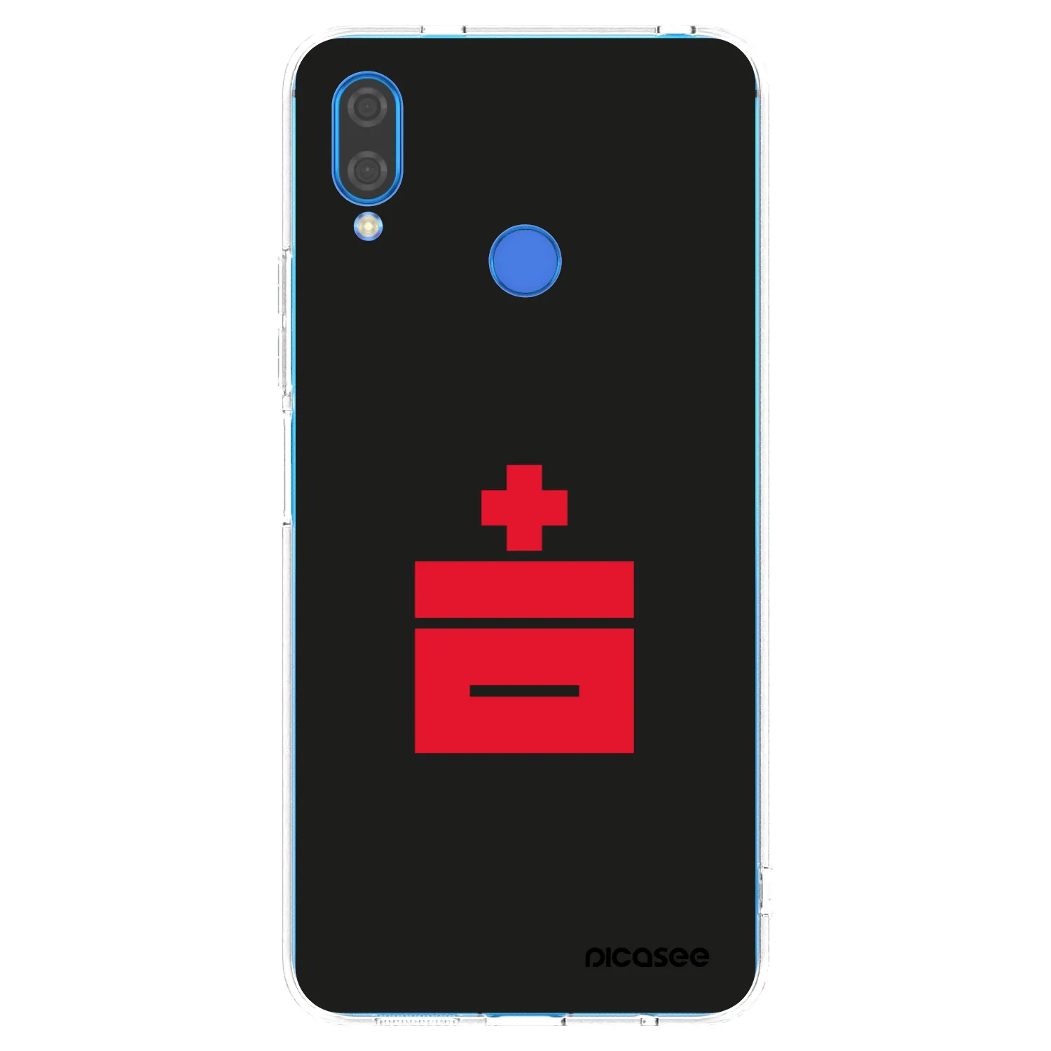 Picasee silikonski prozorni ovitek za Huawei Nova 3 - Le Plastenciaga