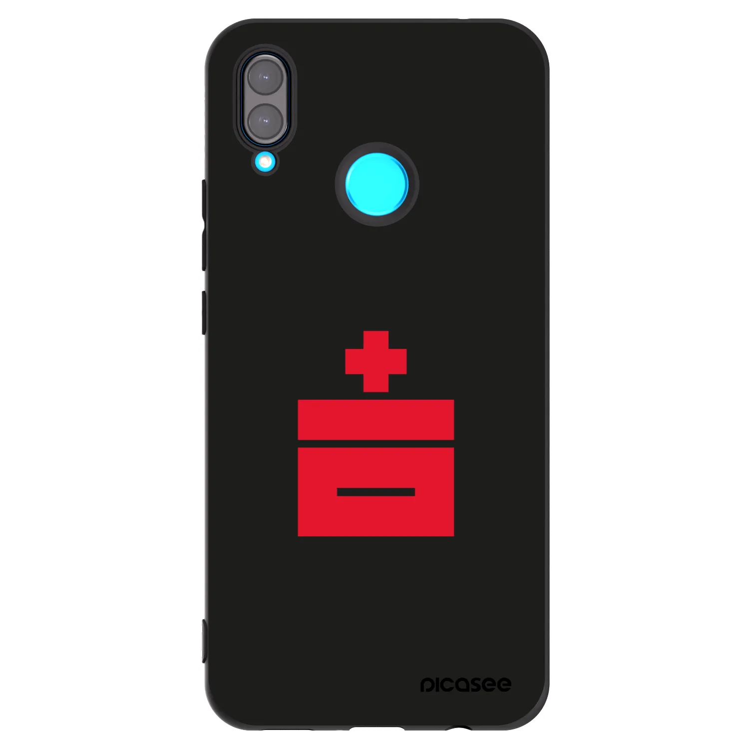 Picasee silikonski črni ovitek za Huawei Nova 3i - Le Plastenciaga