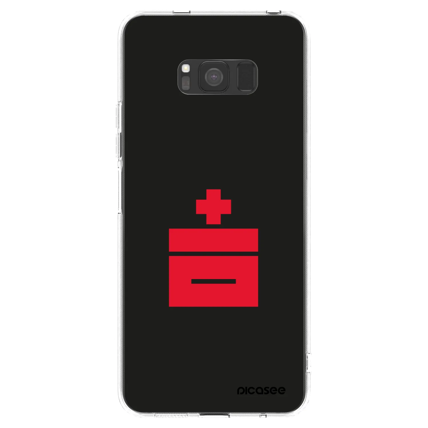 Picasee silikonski prozorni ovitek za Samsung Galaxy S8 G950F - Le Plastenciaga