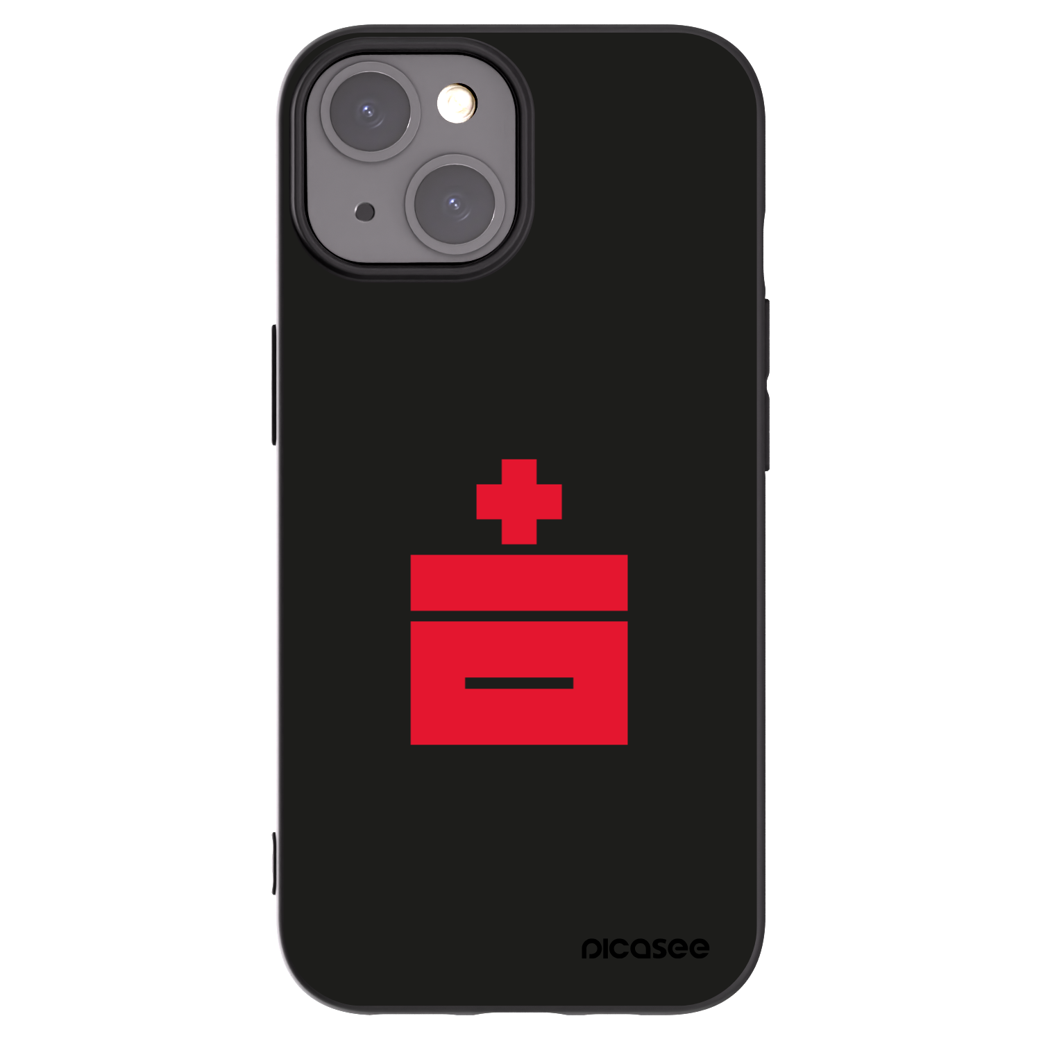 Picasee silikonski črni ovitek za Apple iPhone 15 - Le Plastenciaga
