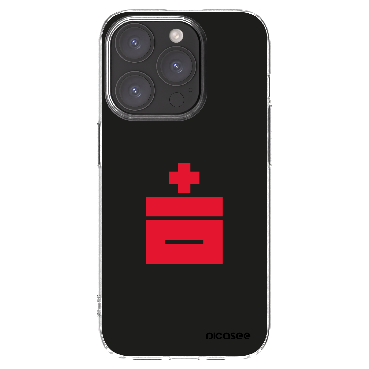 Picasee silikonski prozorni ovitek za Apple iPhone 15 Pro - Le Plastenciaga