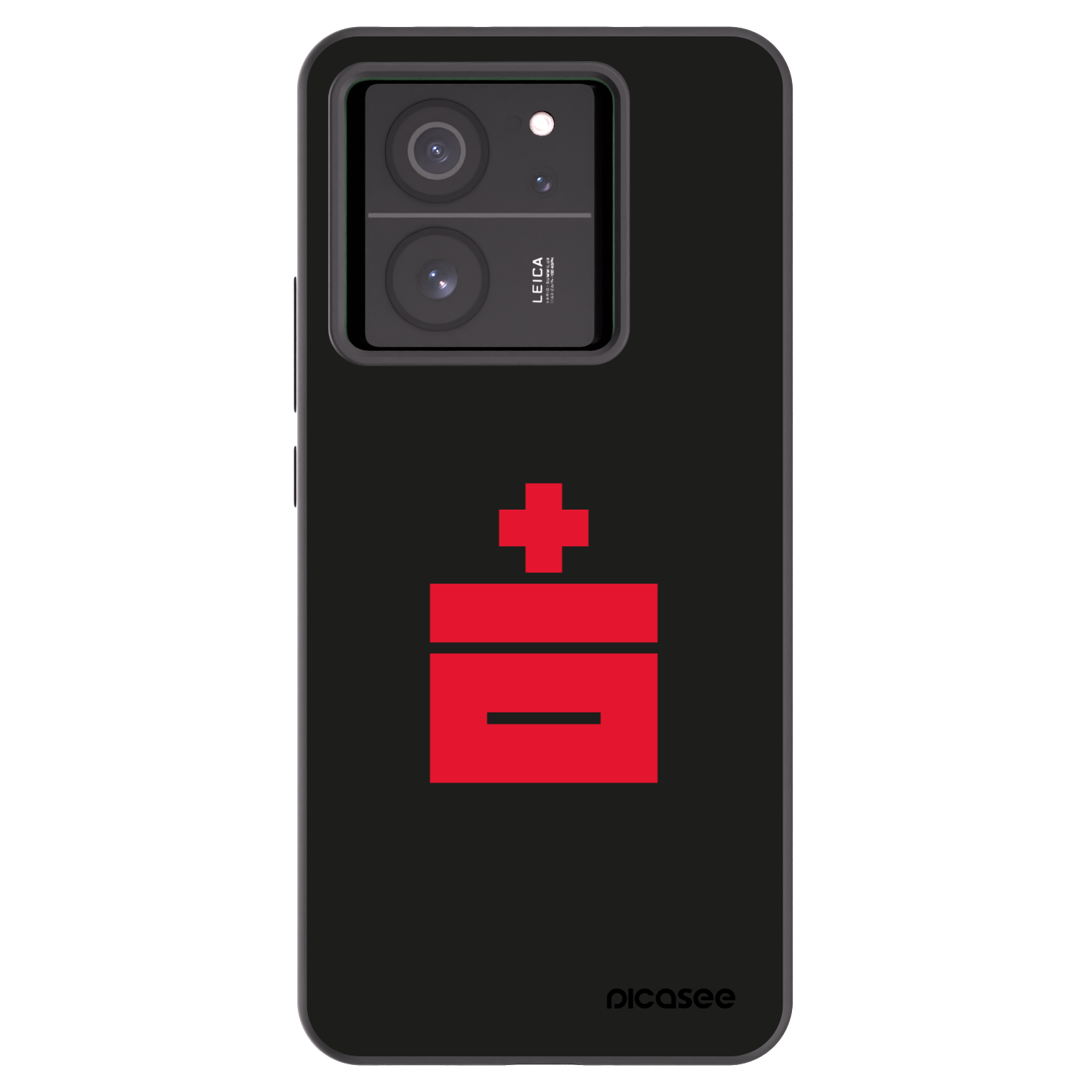 Picasee silikonski črni ovitek za Xiaomi 13T - Le Plastenciaga