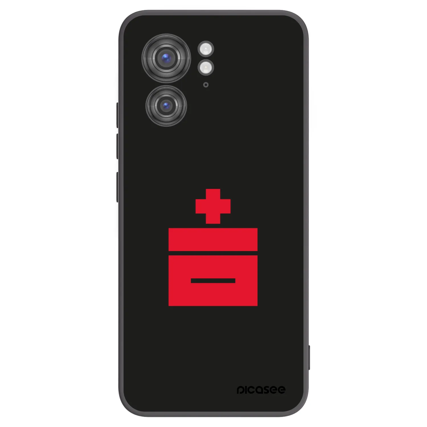 Picasee silikonski črni ovitek za Motorola Edge 40 - Le Plastenciaga