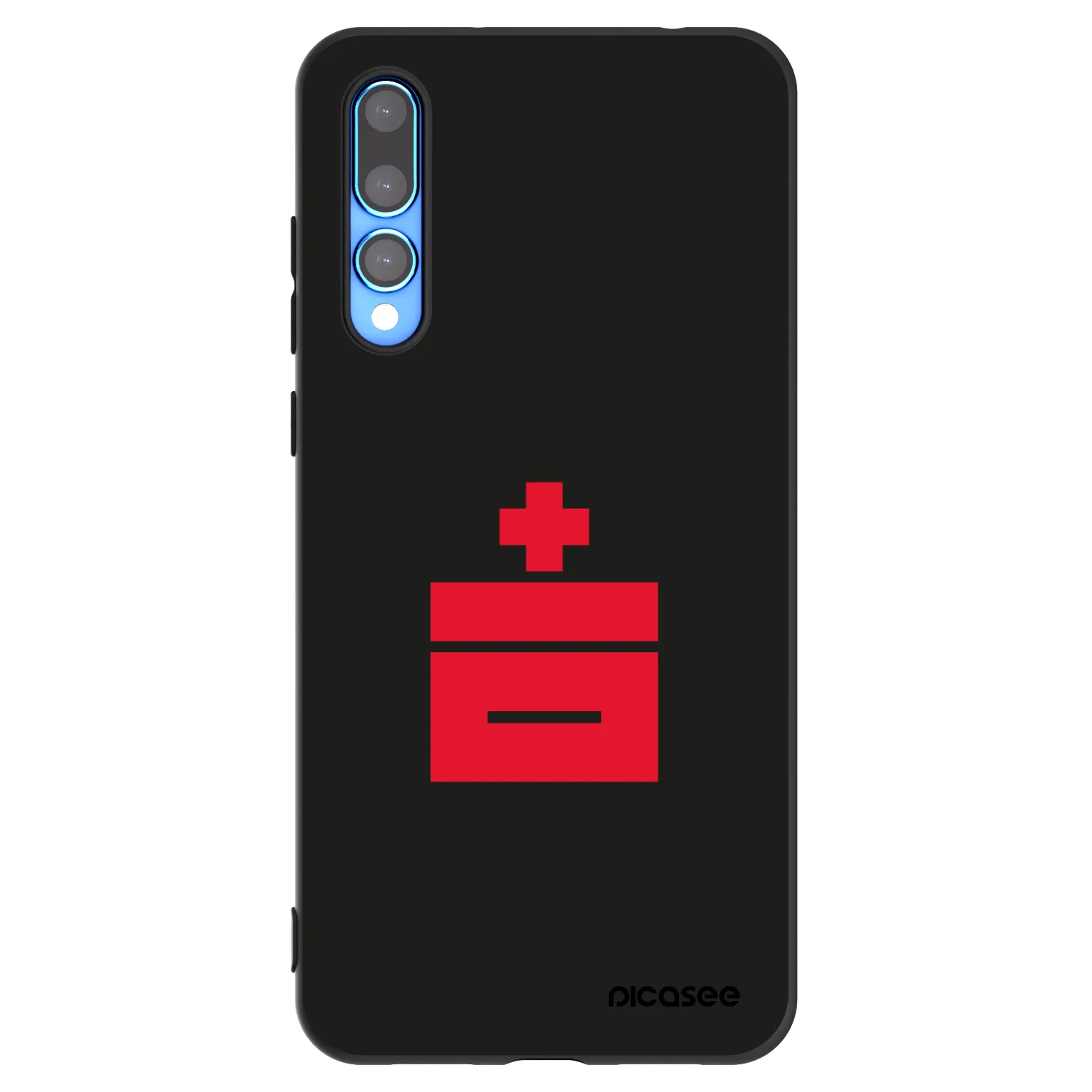 Picasee silikonski črni ovitek za Huawei P20 Pro - Le Plastenciaga