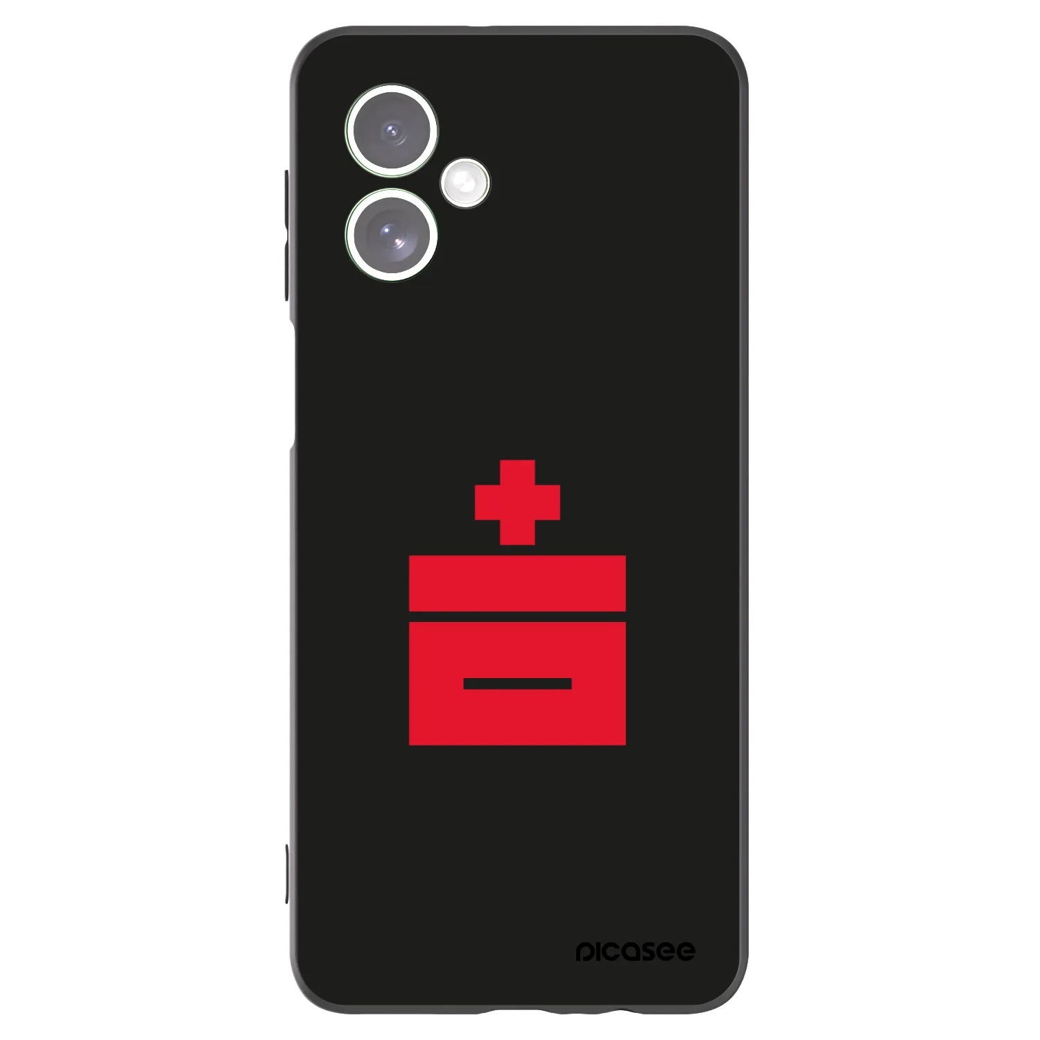 Picasee silikonski črni ovitek za Motorola Moto G54 5G - Le Plastenciaga