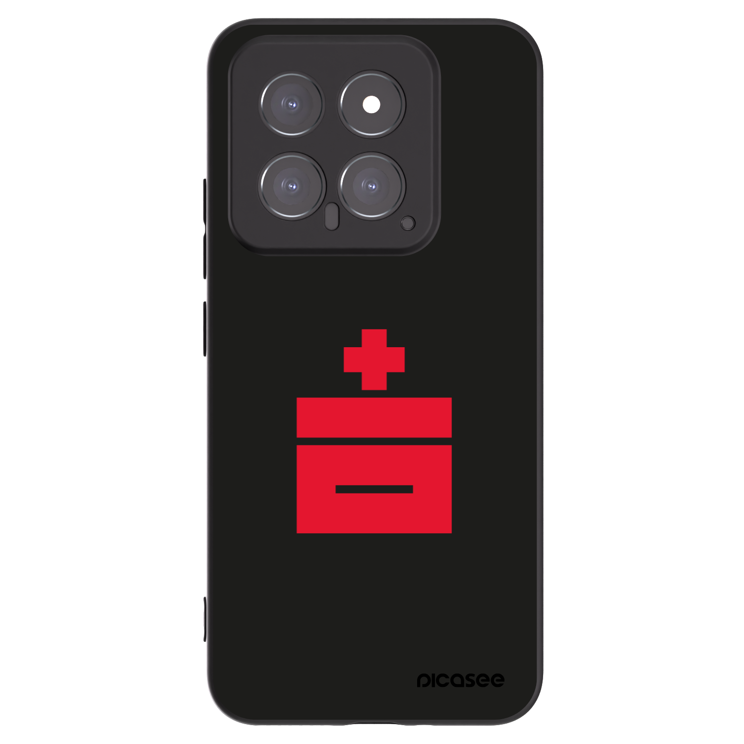 Picasee silikonski črni ovitek za Xiaomi 14 - Le Plastenciaga