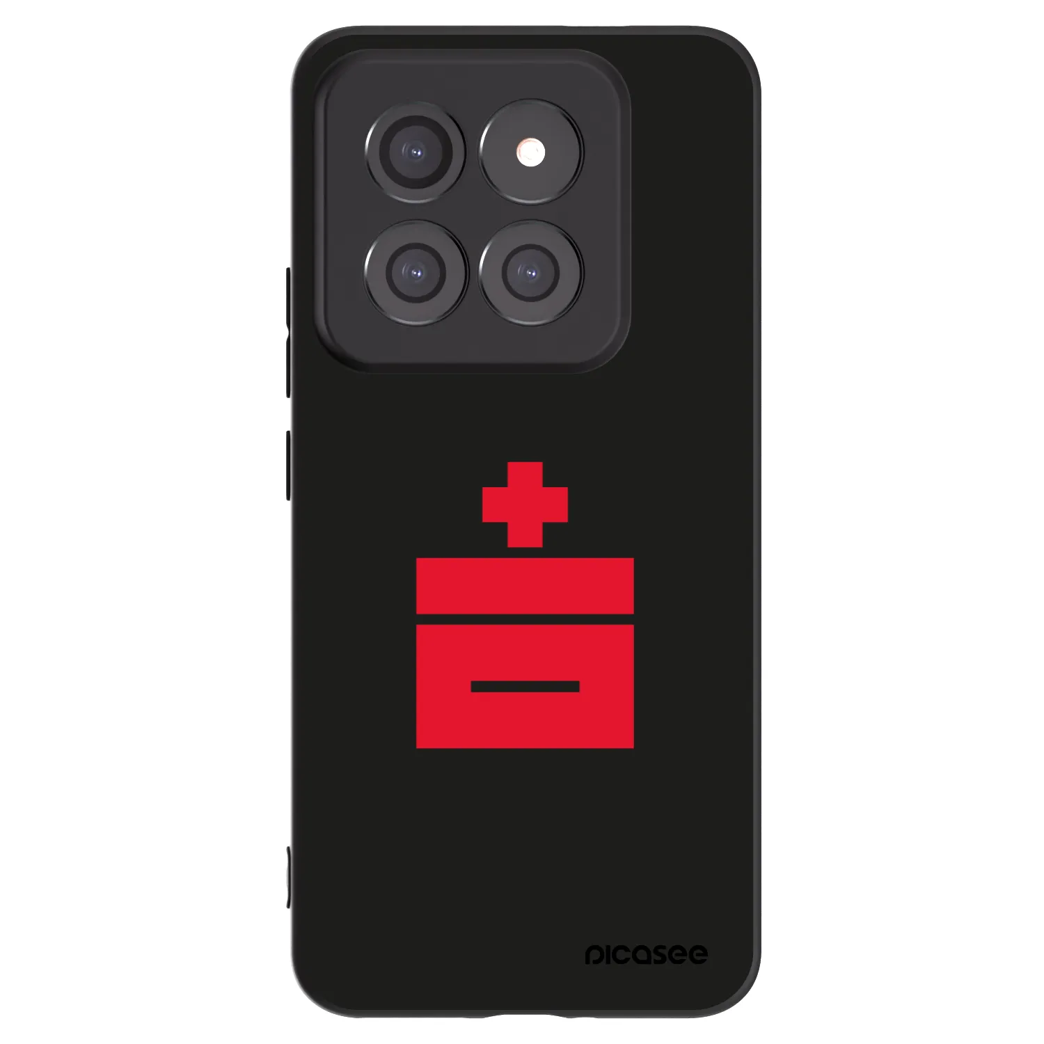 Picasee silikonski črni ovitek za Xiaomi 14 Pro - Le Plastenciaga