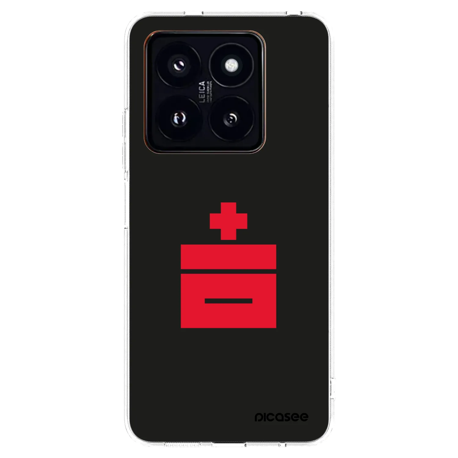 Picasee silikonski prozorni ovitek za Xiaomi 14 Pro - Le Plastenciaga