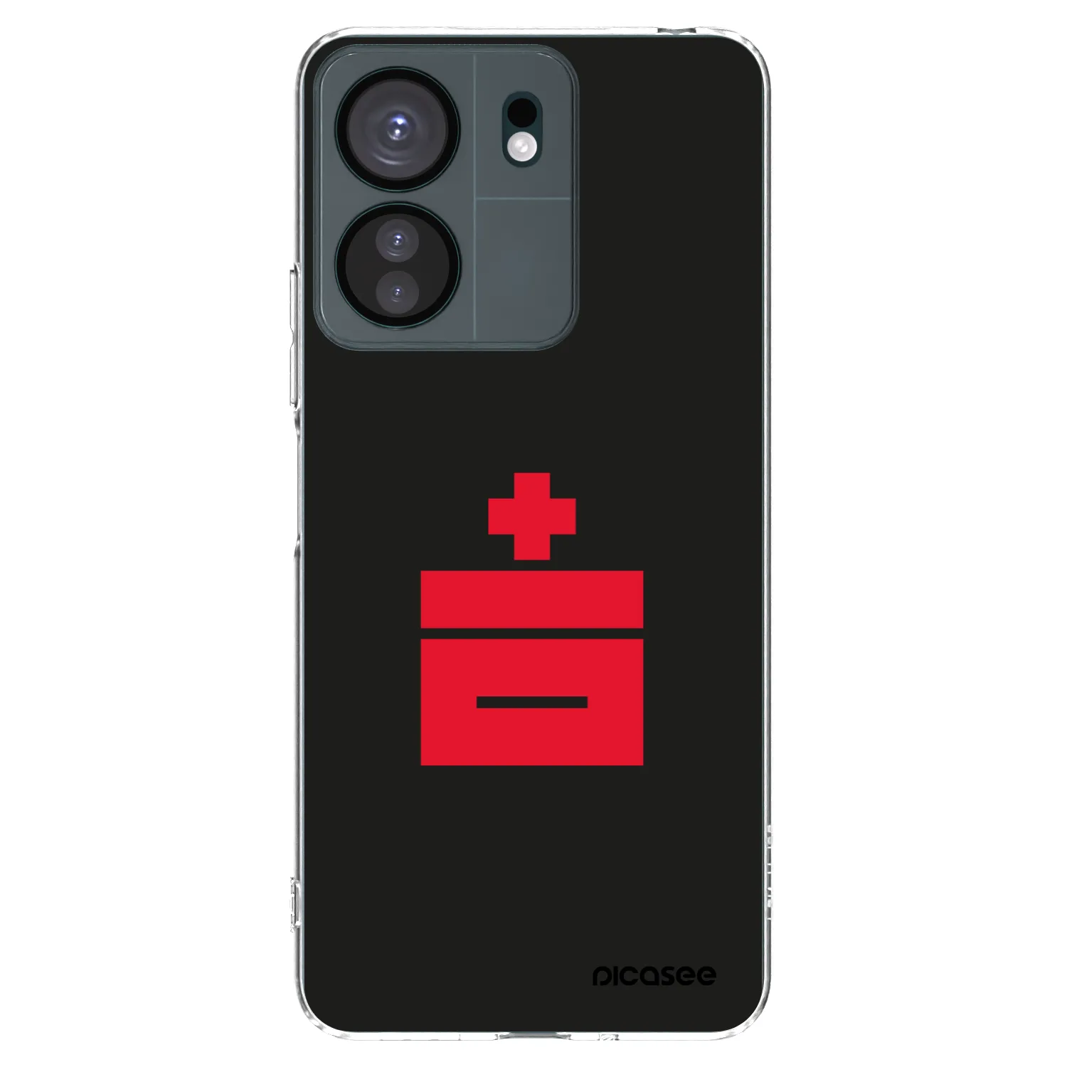 Picasee silikonski prozorni ovitek za Xiaomi Redmi 13C 4G - Le Plastenciaga